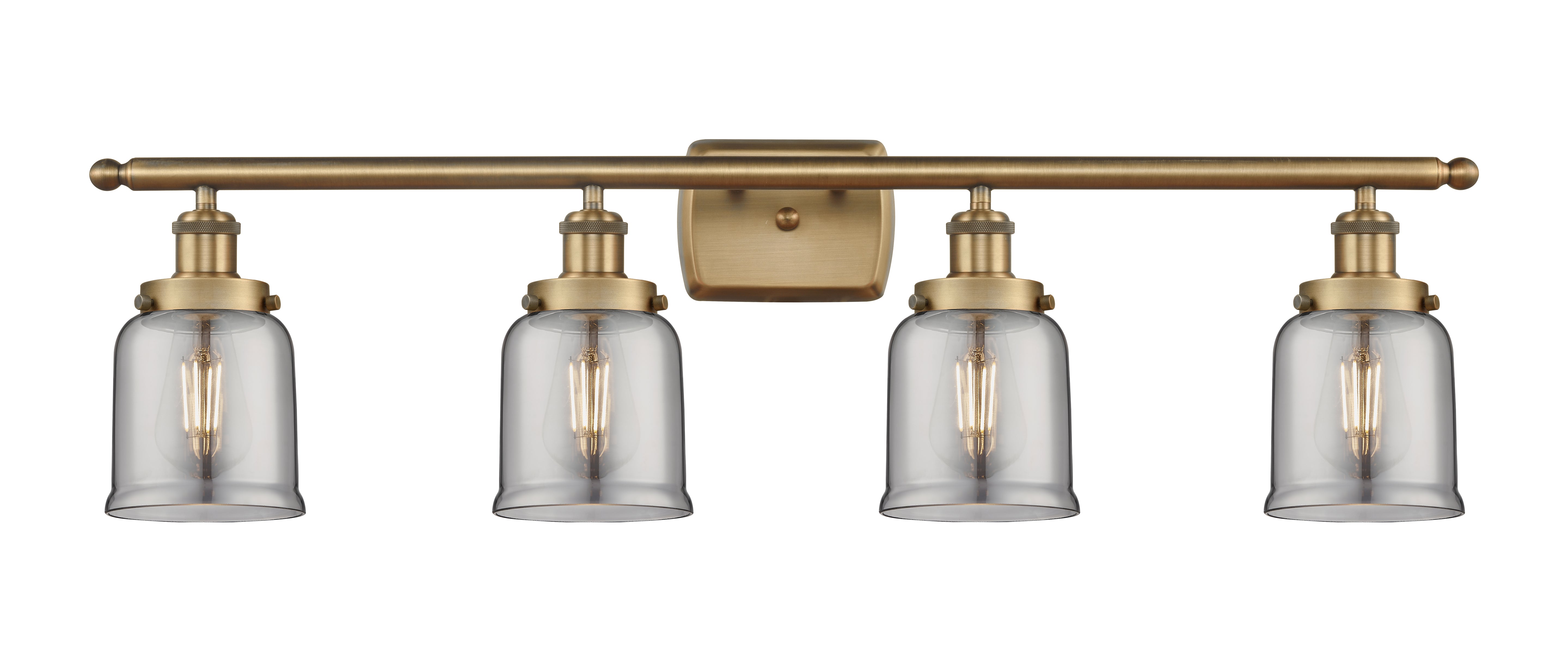 Ballston Urban Bath Vanity Light Brass 36 Inch