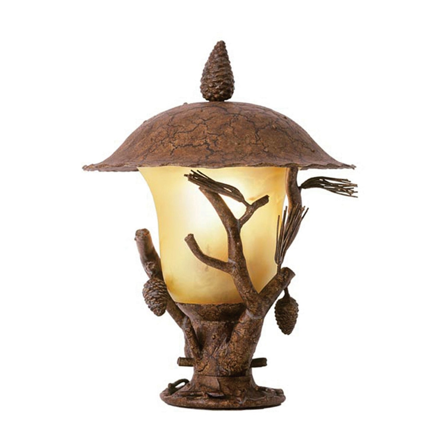 51'' Ponderosa 3 Light Ponderosa Outdoor Lantern Head