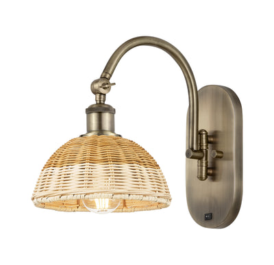 Bristol Natural II 8-Inch 1-Light Sconce 13.5-Inch High