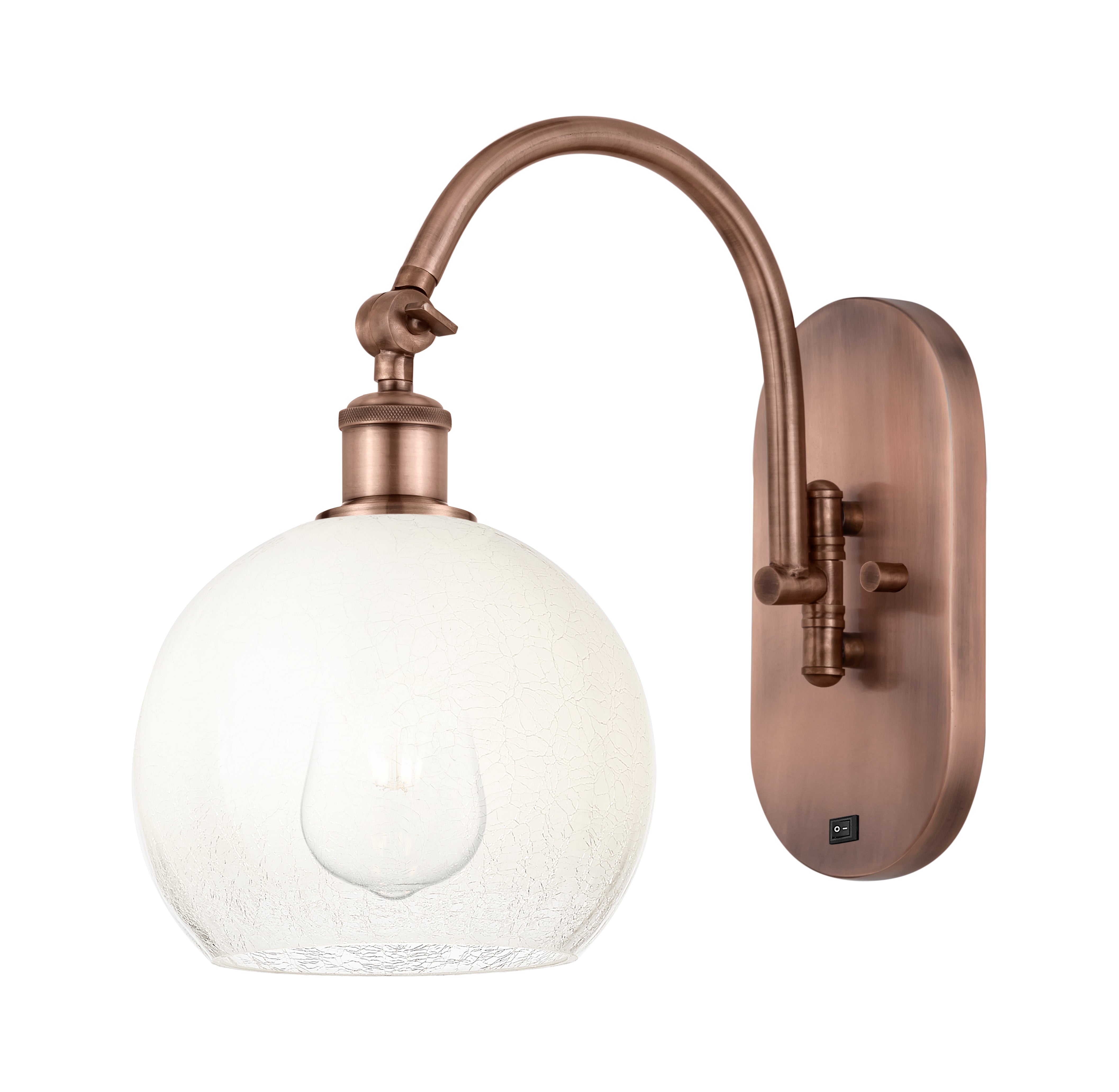 Ballston Sconce Cast Brass Glass 16 Inch