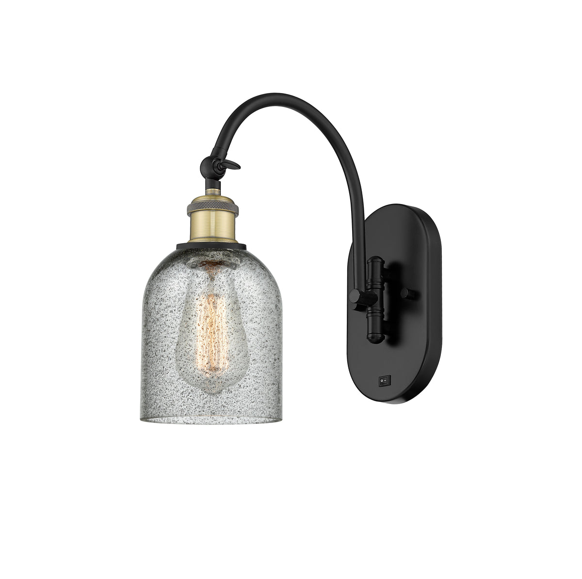 Caledonia 5-Inch 1-Light Sconce 13-Inch High Reversible