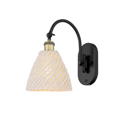 Bristol Natural 8-Inch 1-Light Sconce 13.5-Inch High