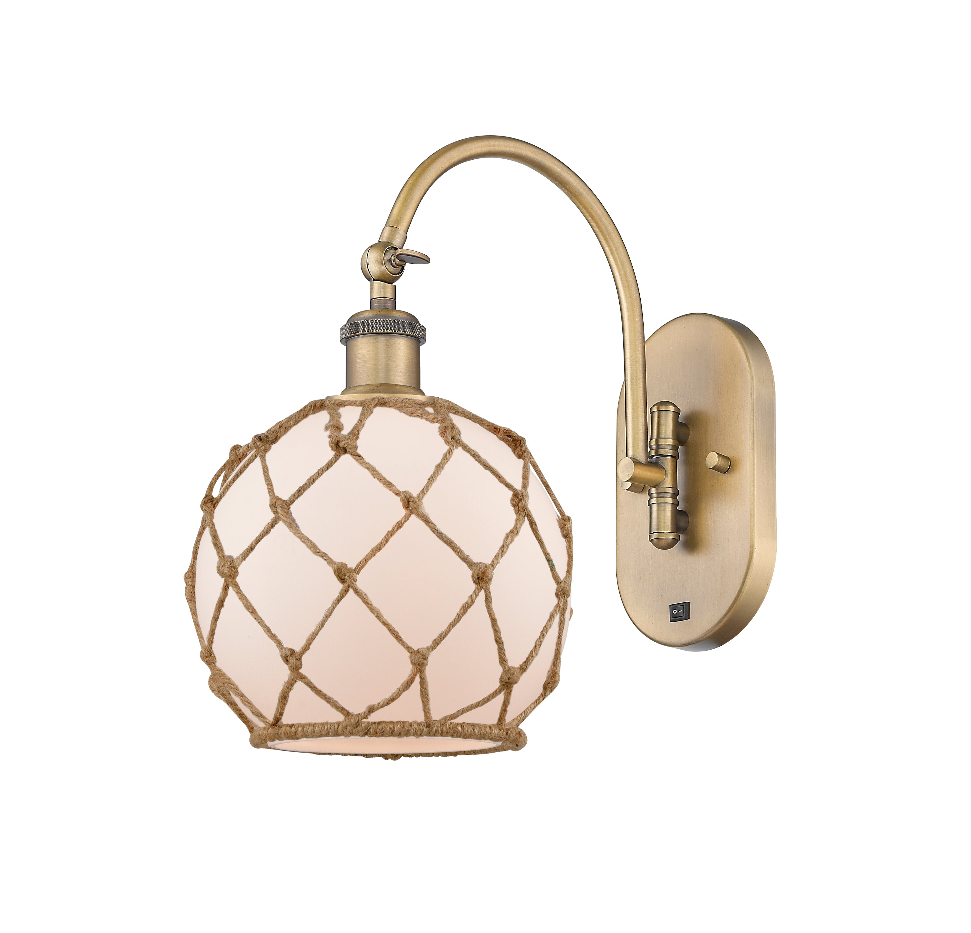 Ballston Sconce Steel Glass 14 Inch