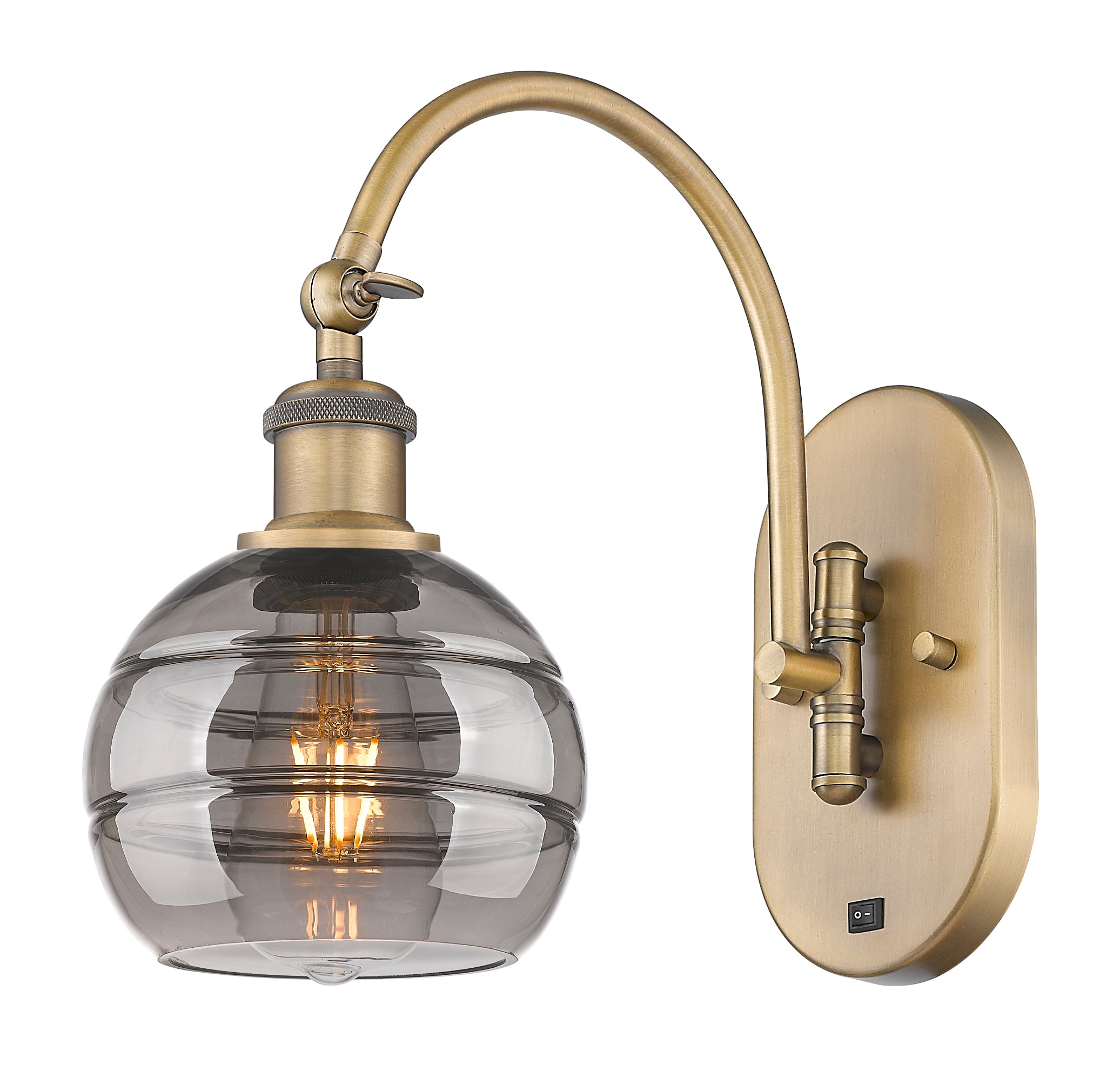 Ballston Sconce Cast Brass 17.375 Inch