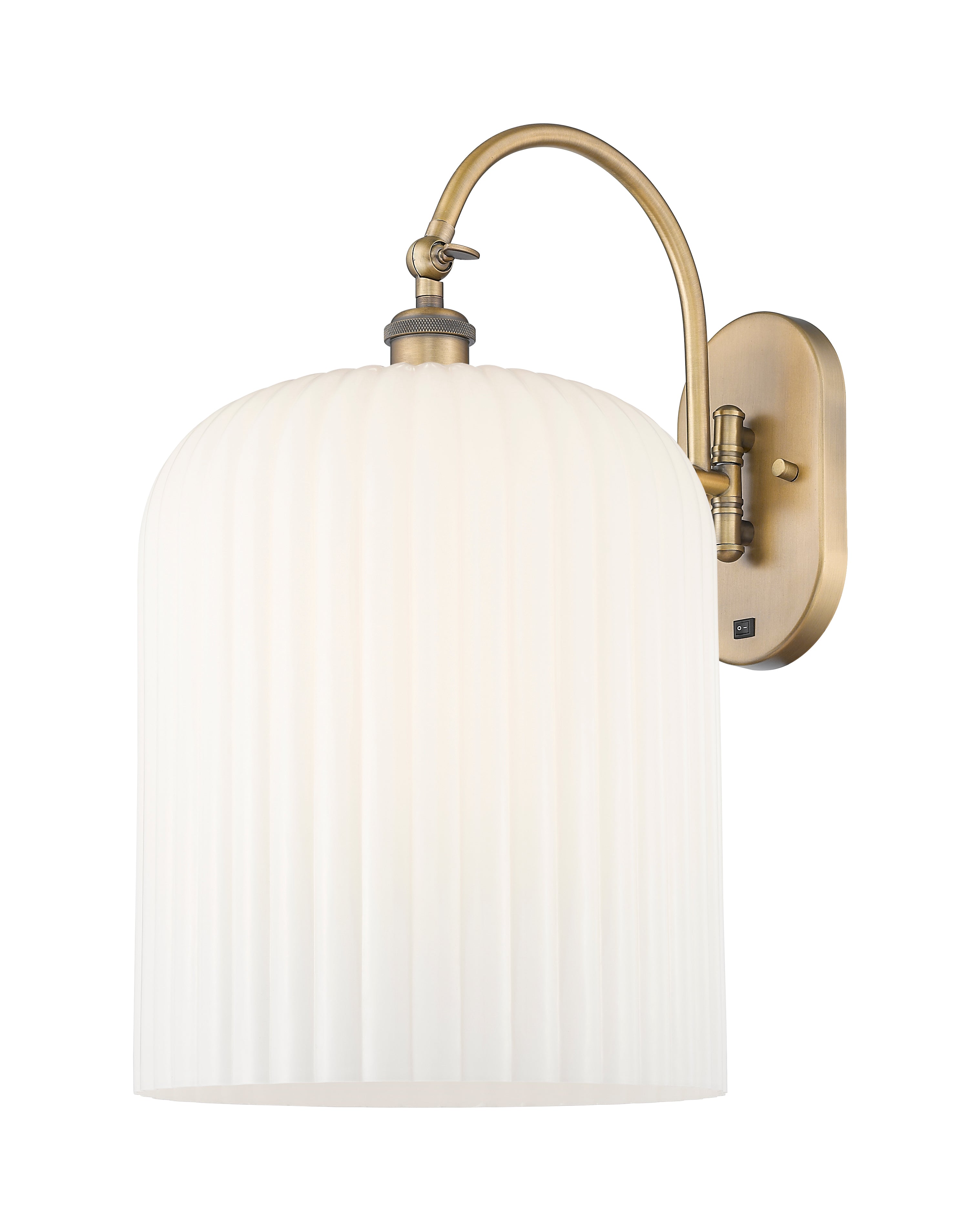 Ballston Sconce Cast Brass 13.5 Inch