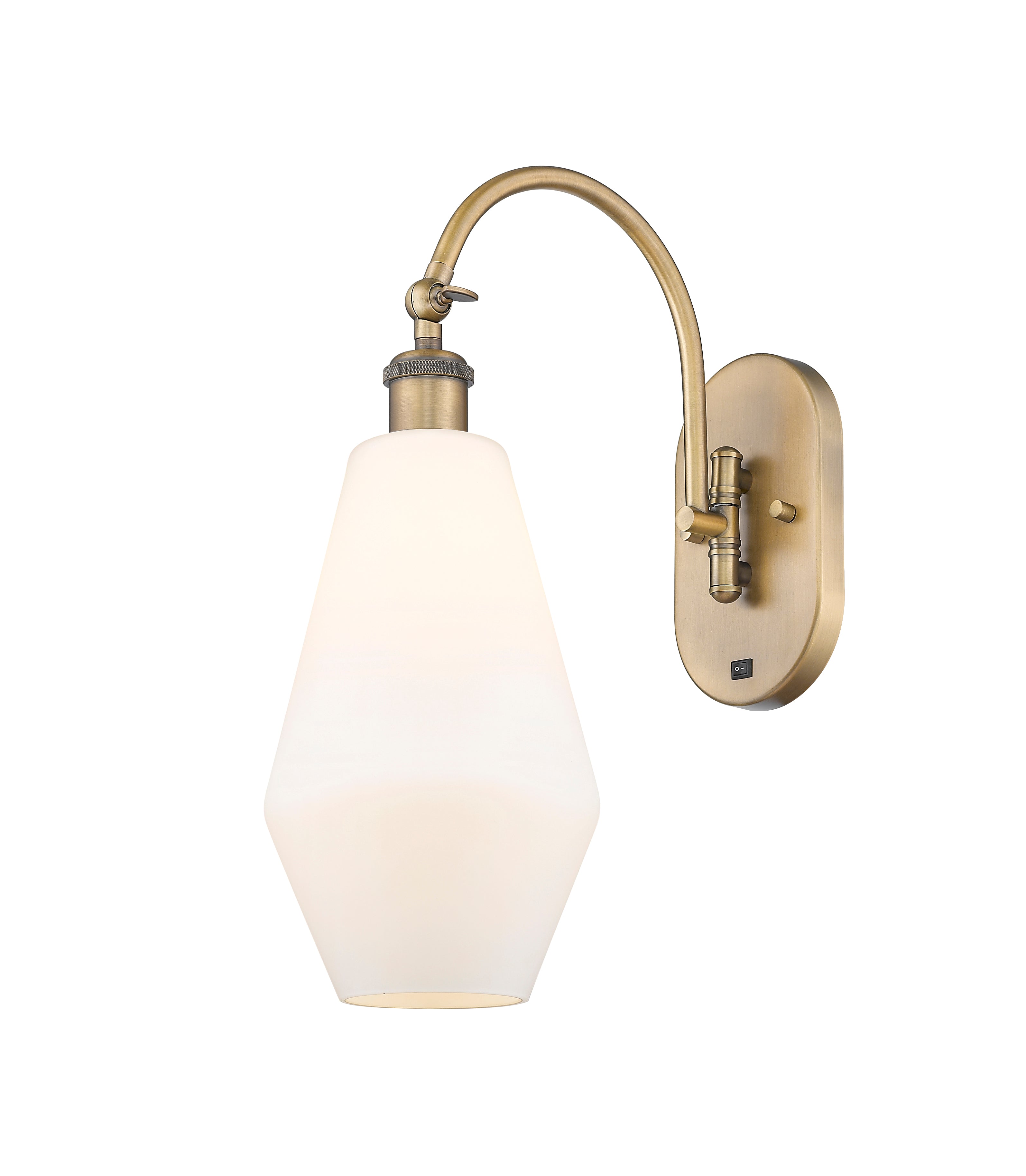 Ballston Sconce Cast Brass 6 Inch Width