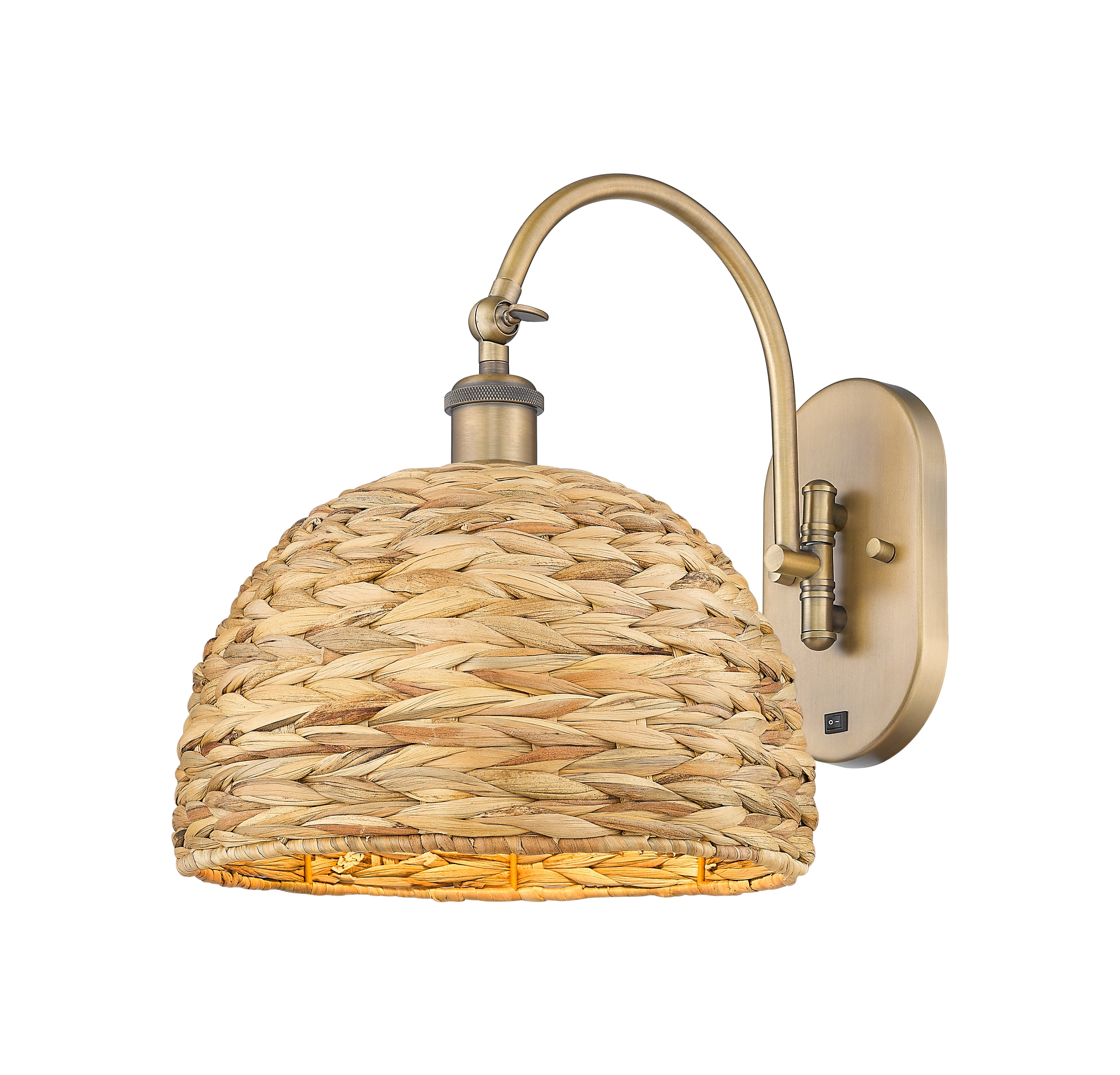 Ballston Sconce Cast Brass Modern Steel