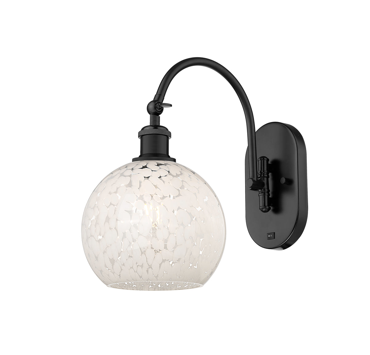 8-Inch 1-Light Sconce 14-Inch High Reversible