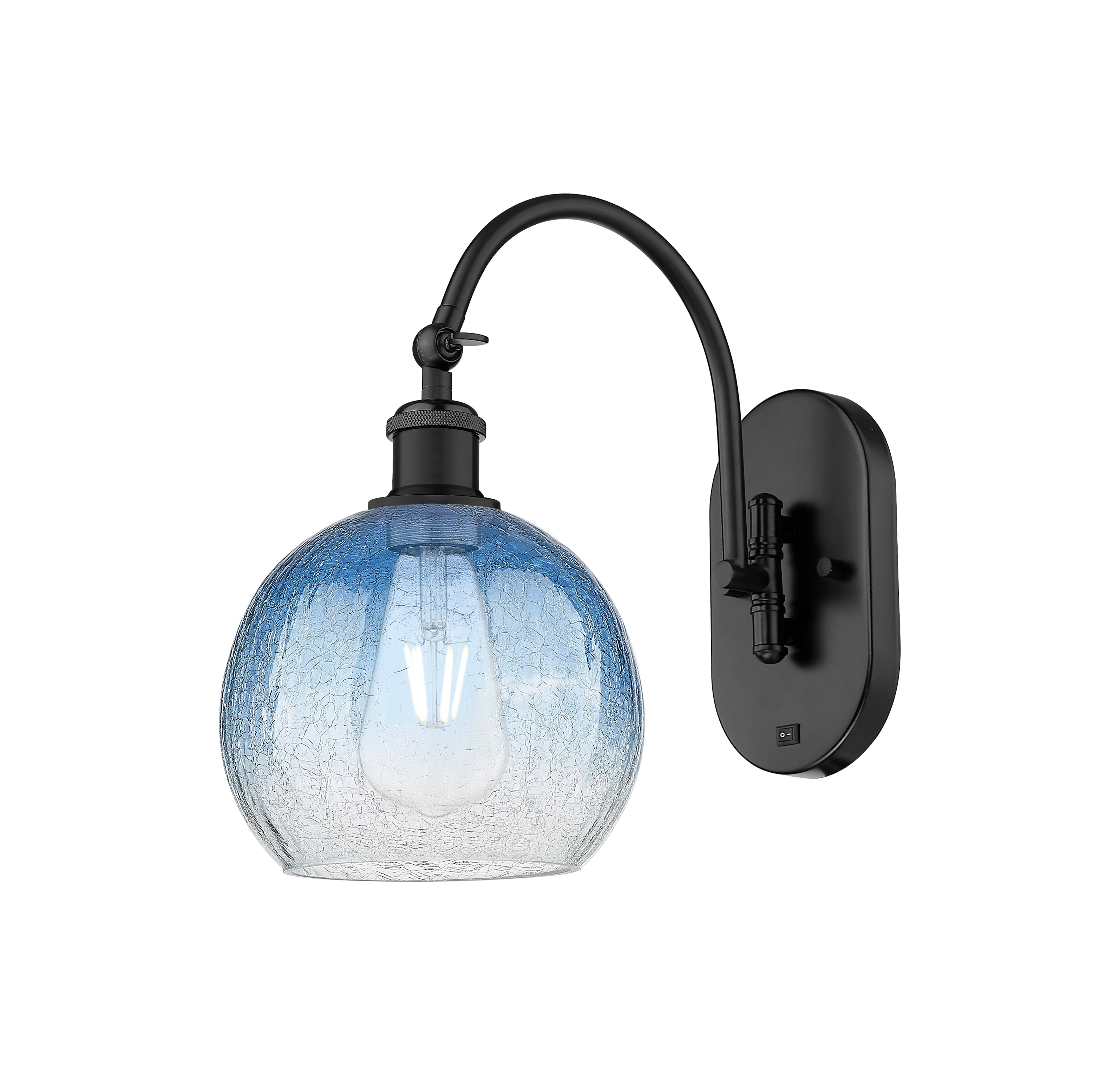 Ballston Sconce Cast Brass Glass 16 Inch