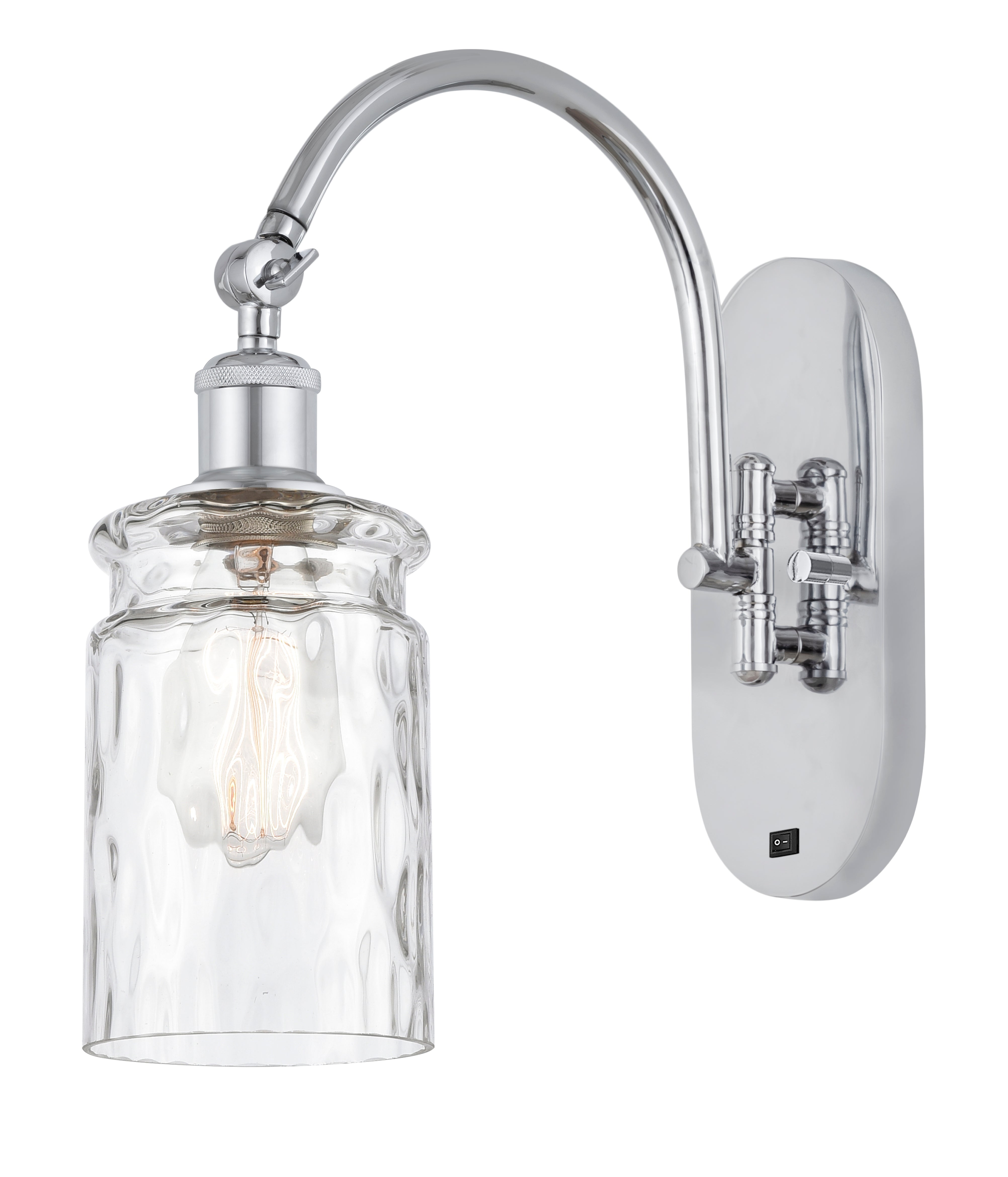 Ballston Sconce Cast Brass Glass Steel