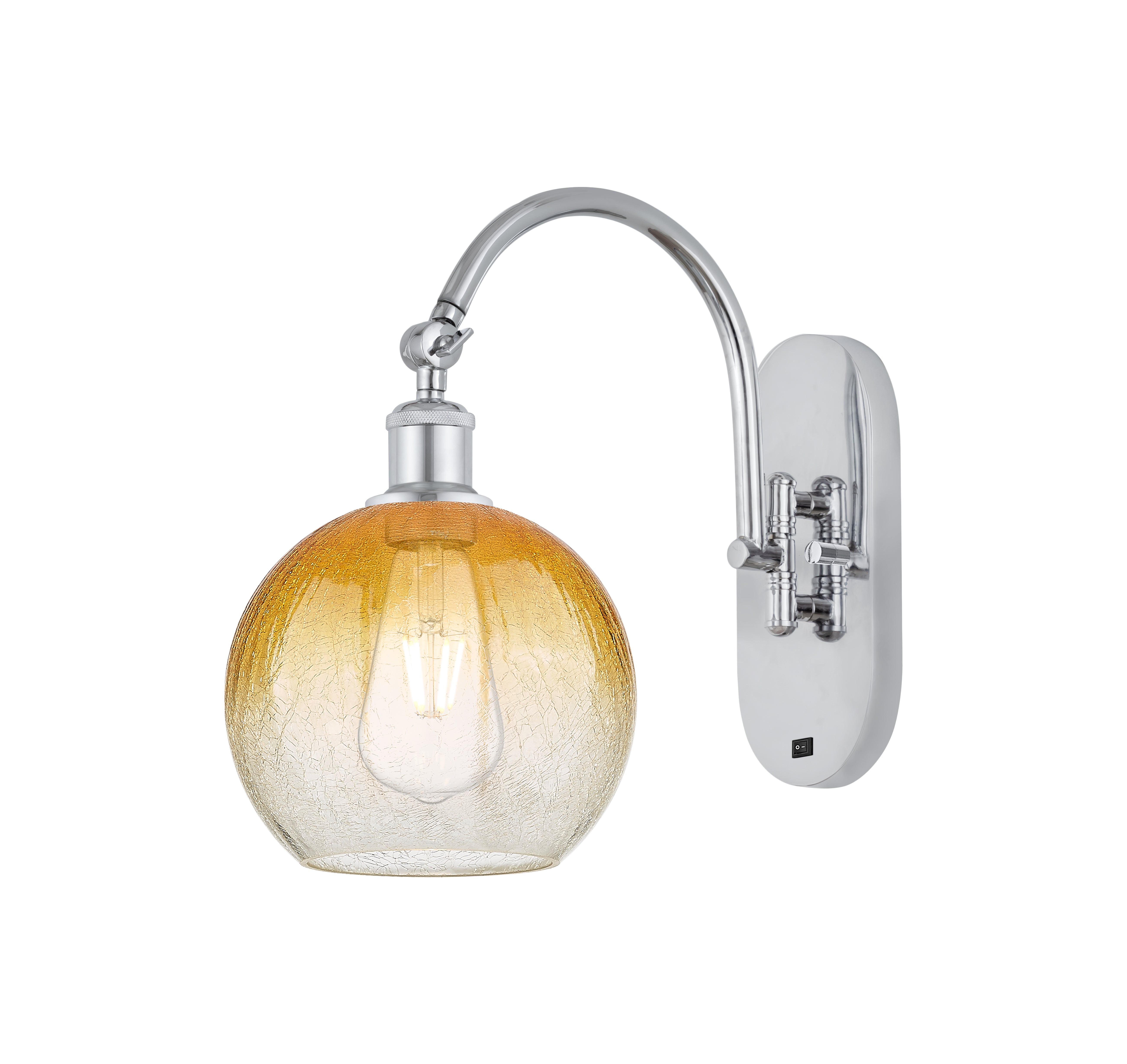 Ballston Sconce Cast Brass Glass 16 Inch