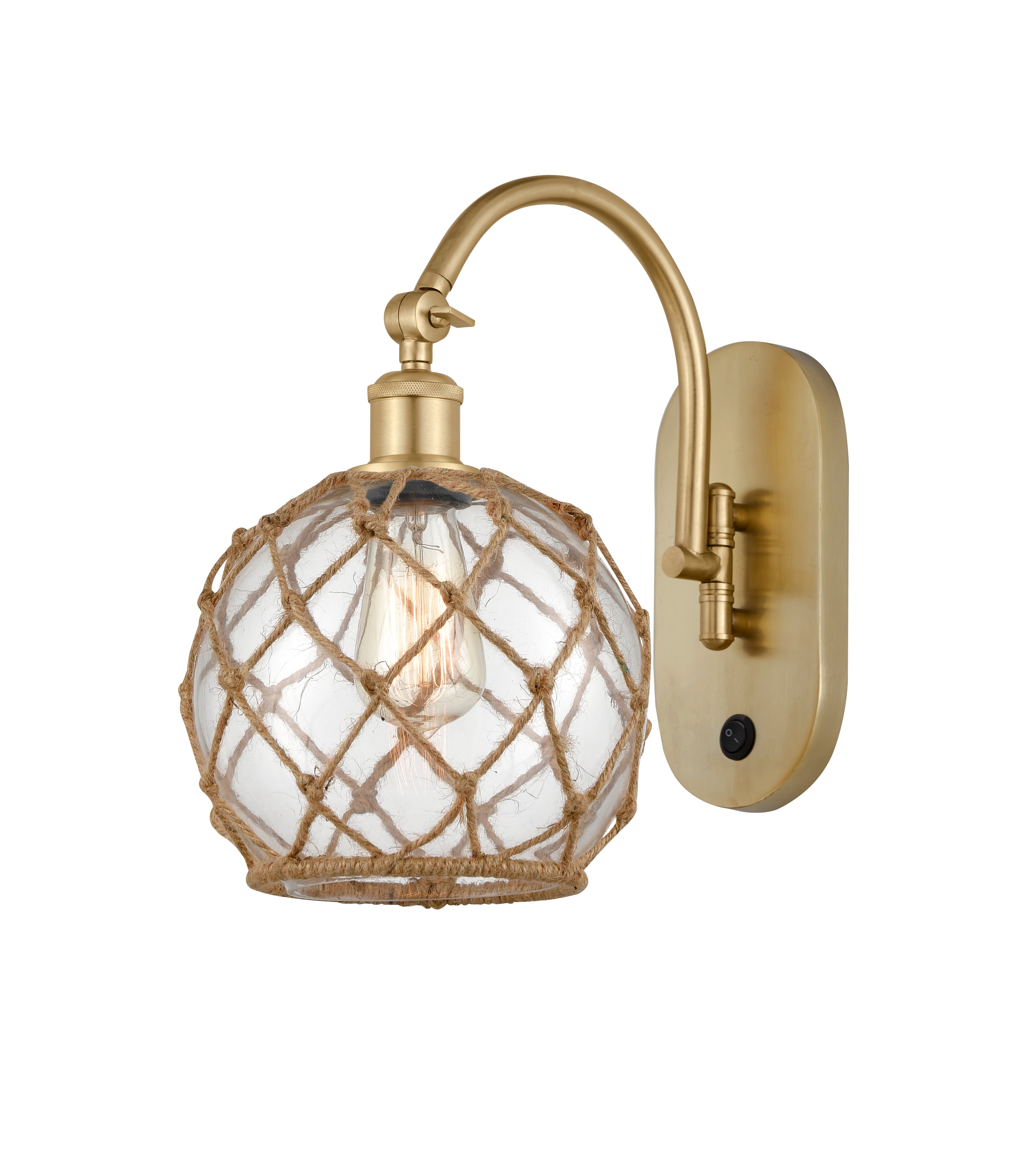 Ballston Sconce Steel Glass 14 Inch