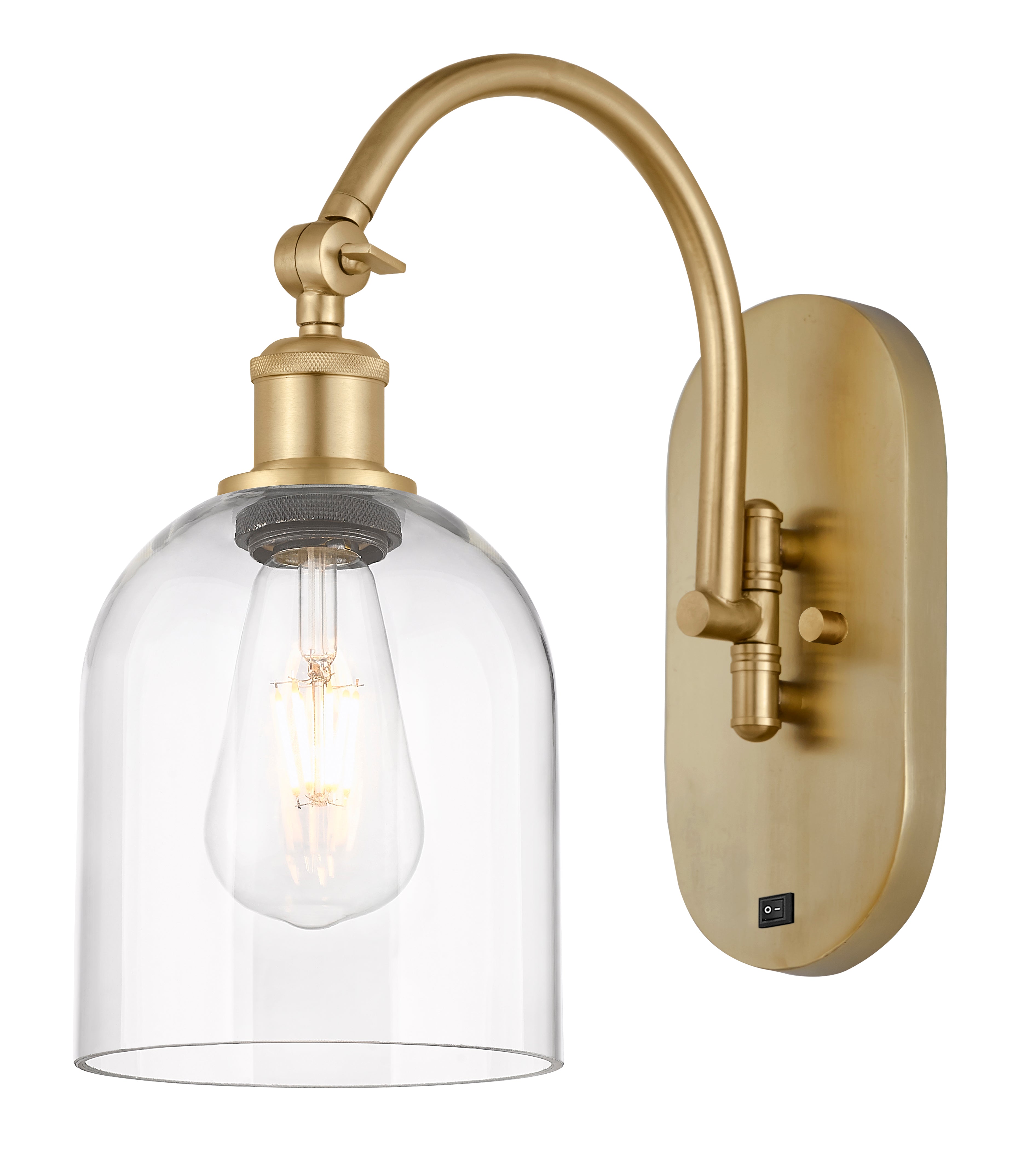 Ballston Sconce Cast Brass Finish