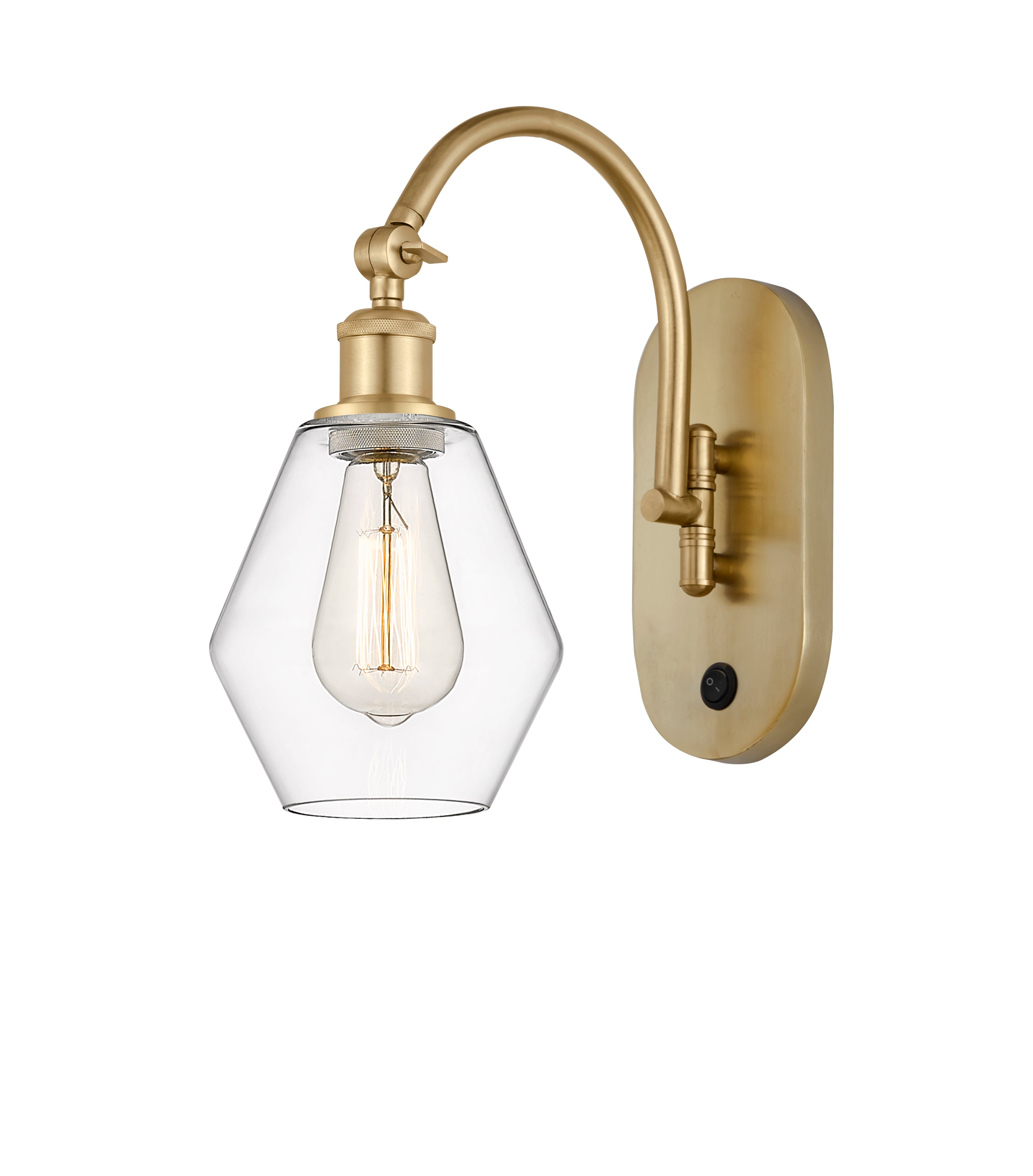 Ballston Sconce Cast Brass 17 Inch