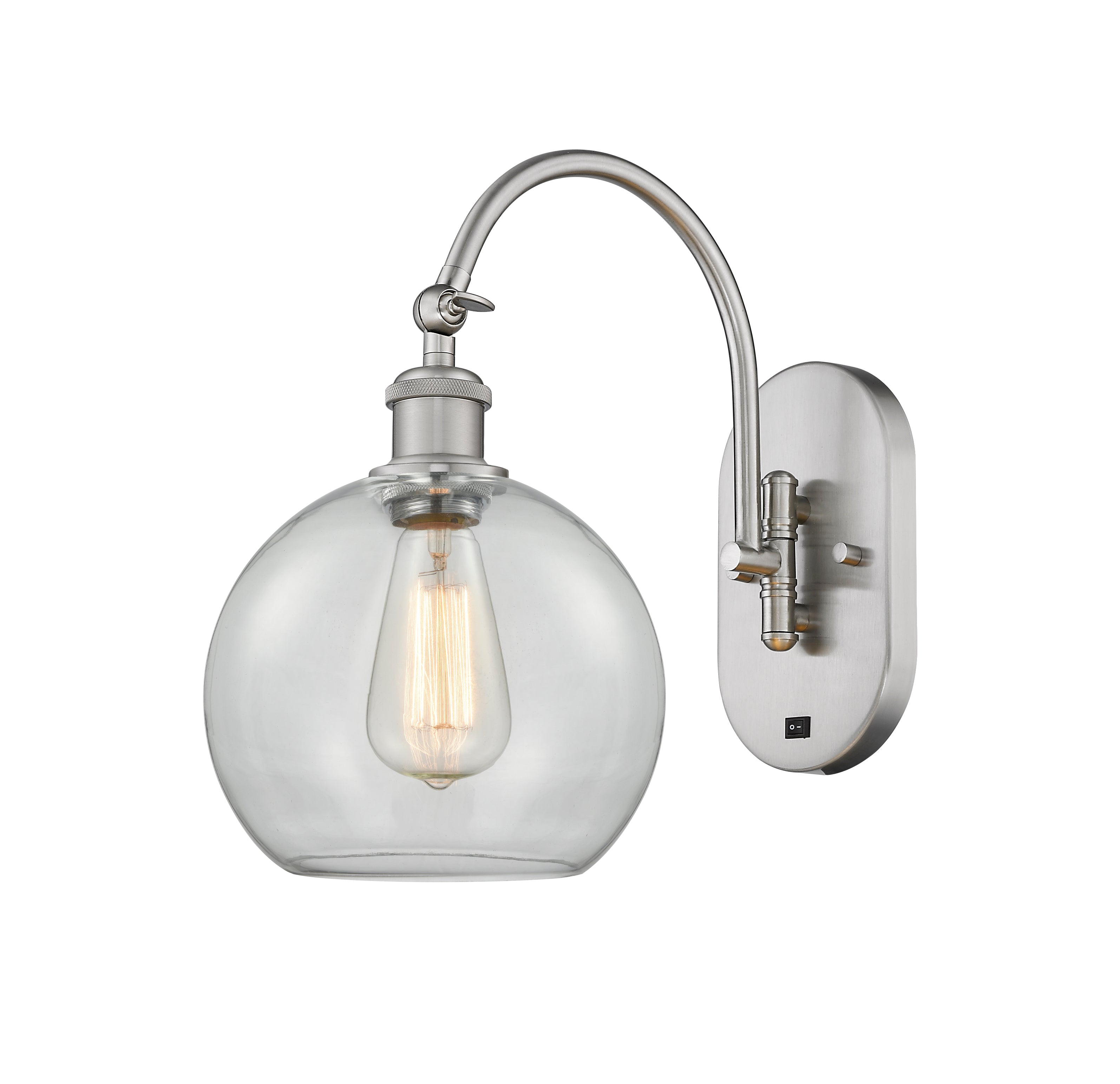Ballston Sconce Cast Brass Steel Finish