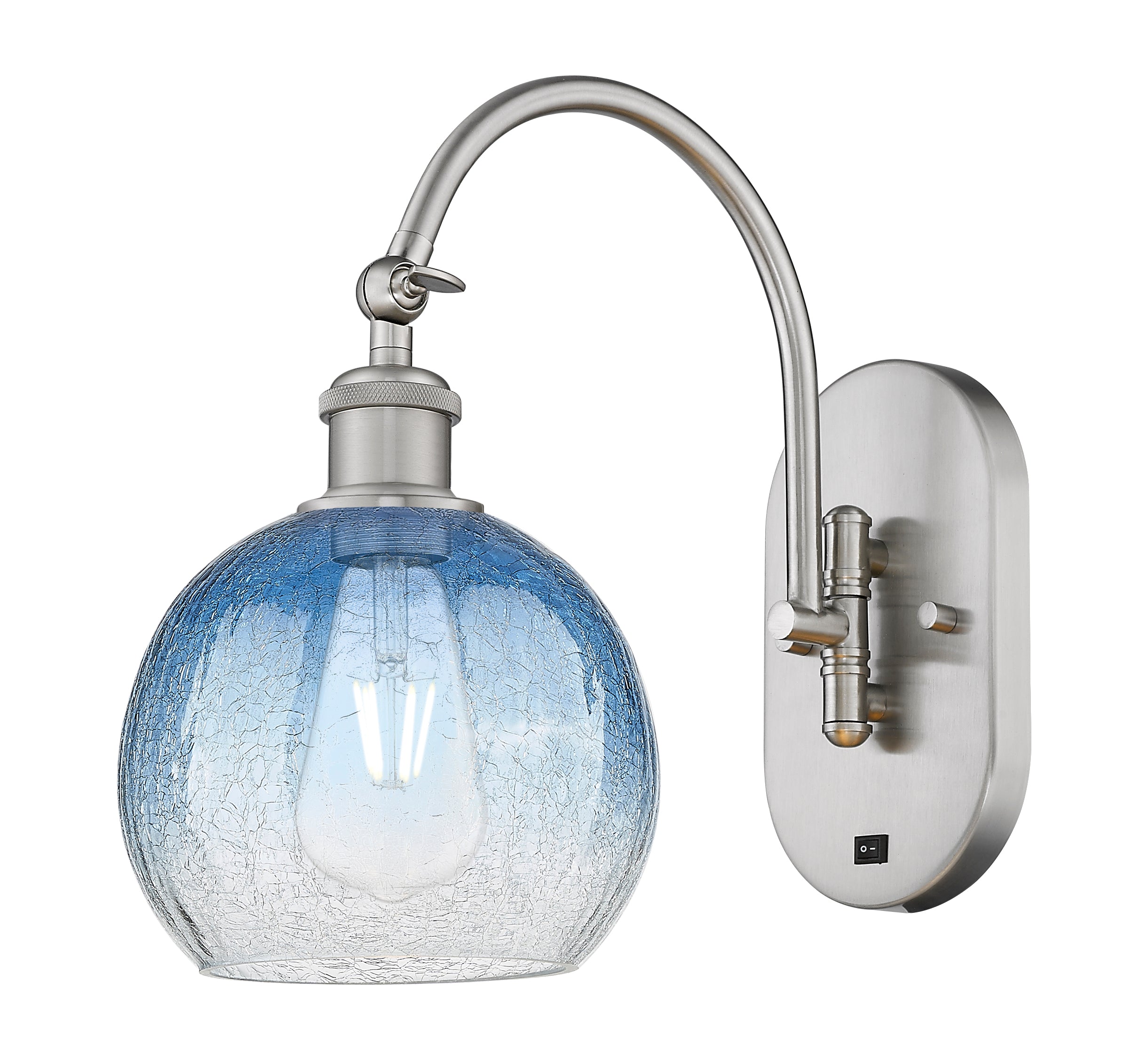Ballston Sconce Cast Brass Glass 16 Inch