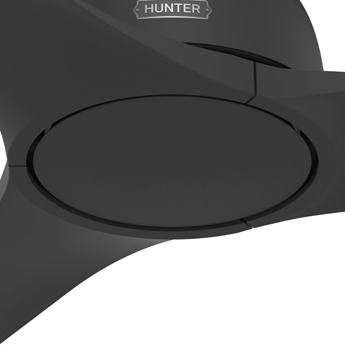 52 inch Gallegos Matte Black Damp Rated Ceiling Fan and Wall Control