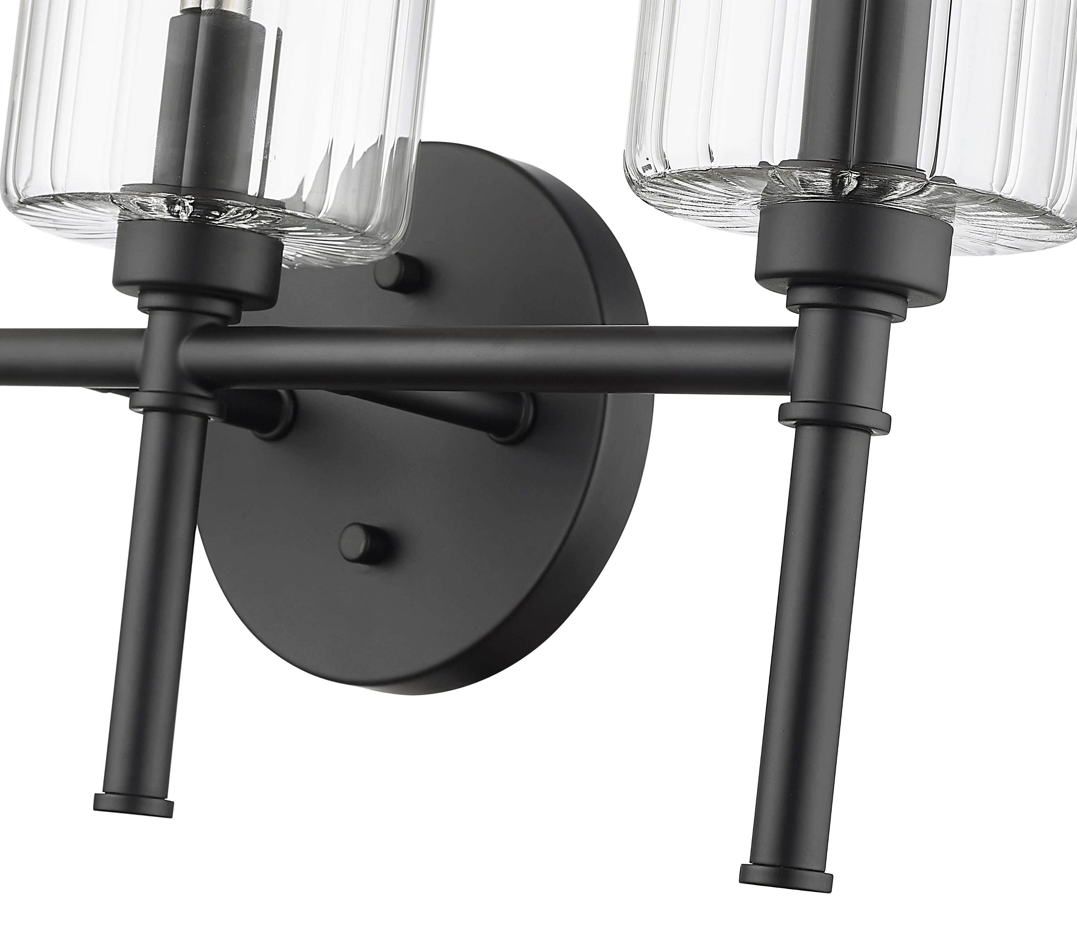 19'' Chastine Matte Black 3 Light Bath Vanity