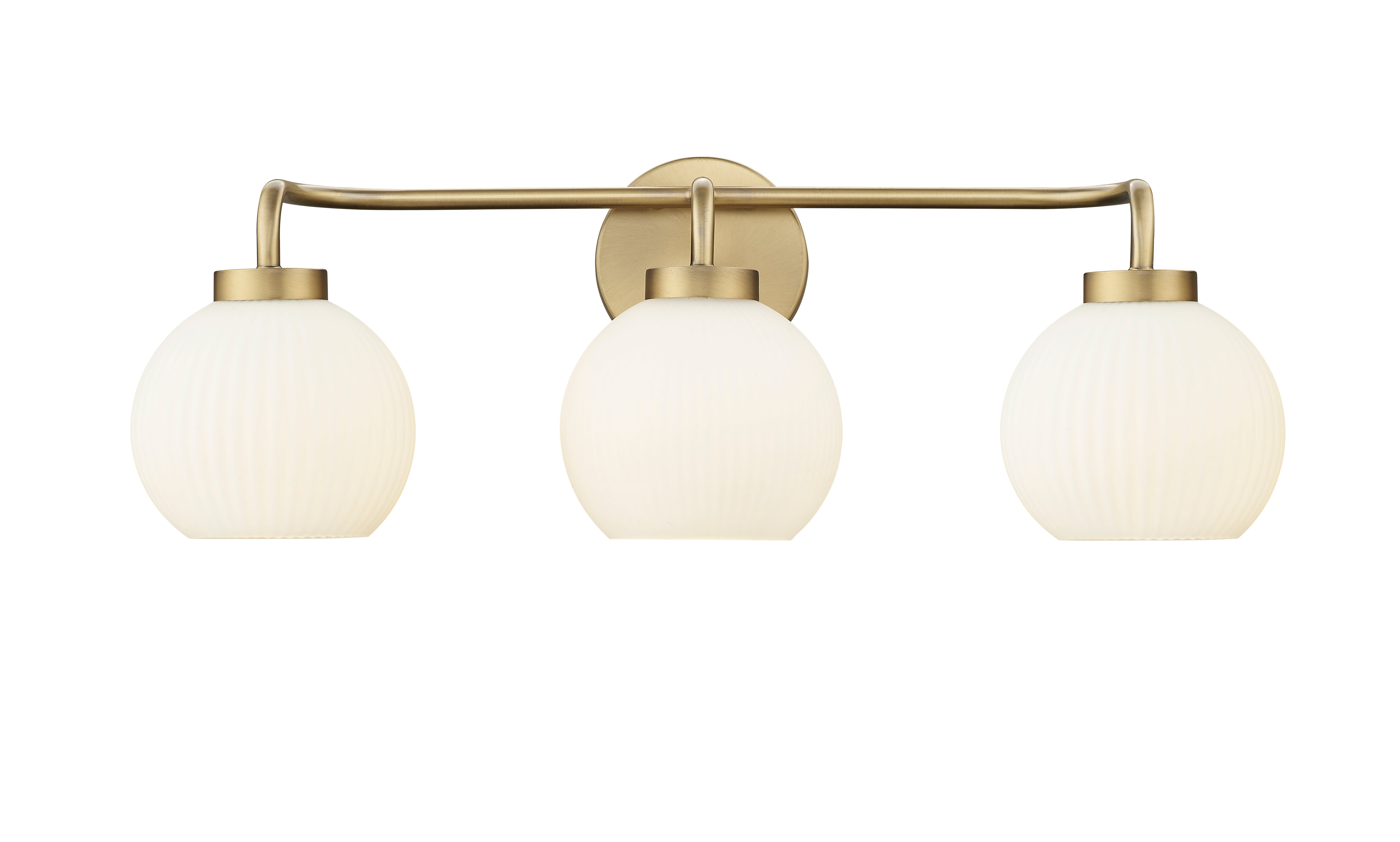 24'' Oprah Vintage Brass 3 Light Bath Vanity