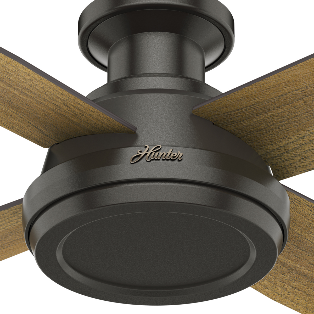 52 inch Dempsey Noble Bronze Low Profile Ceiling Fan and Handheld Remote