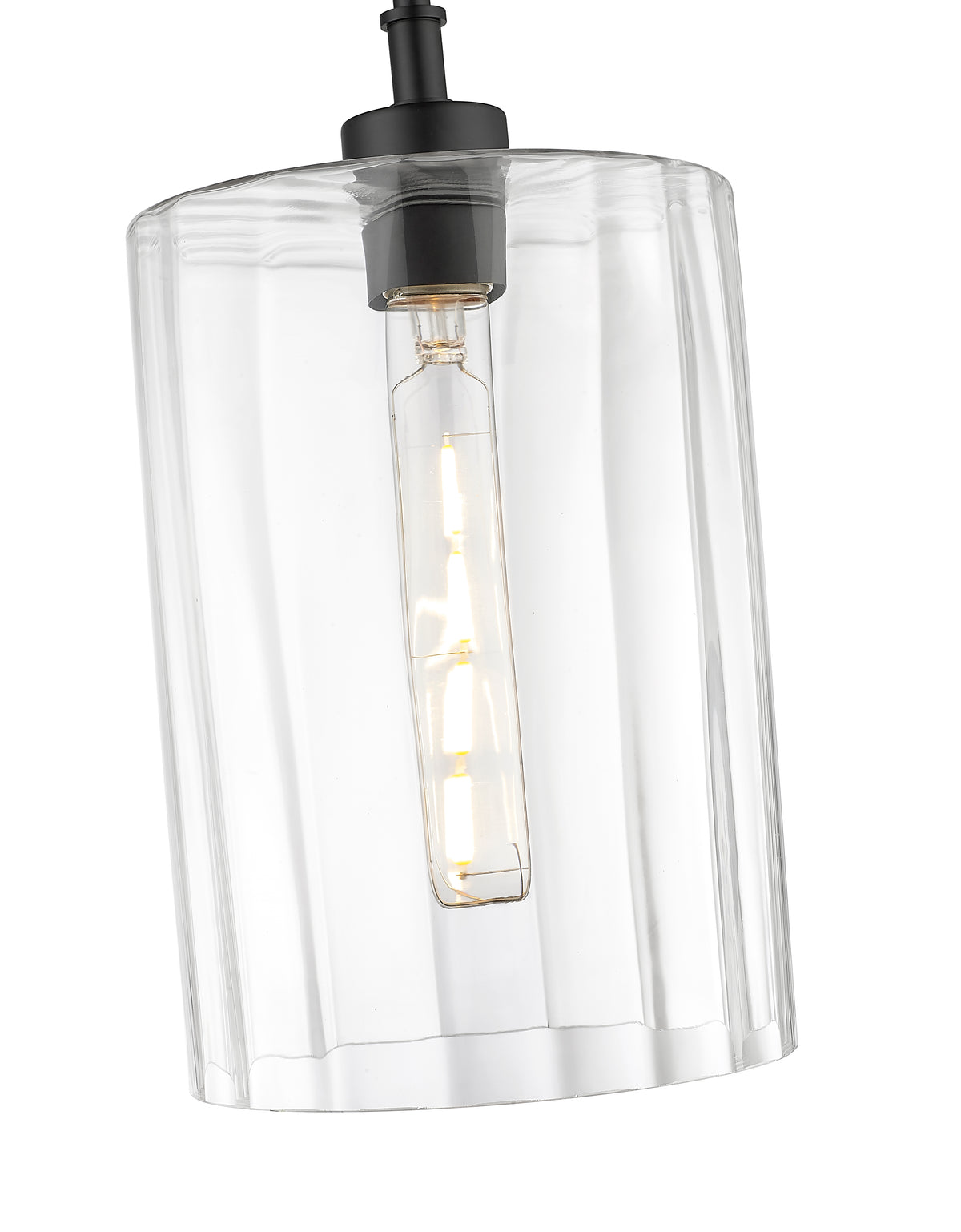 13.75'' Chastine Matte Black 1 Light Pendant