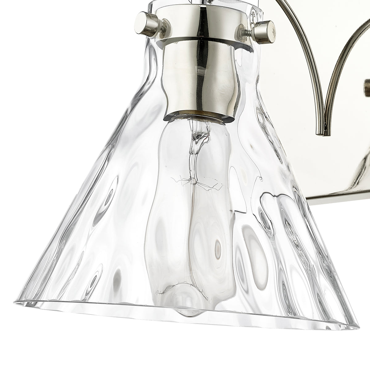 7.13'' Barlon Polished Nickel 1 Light Wall Sconce