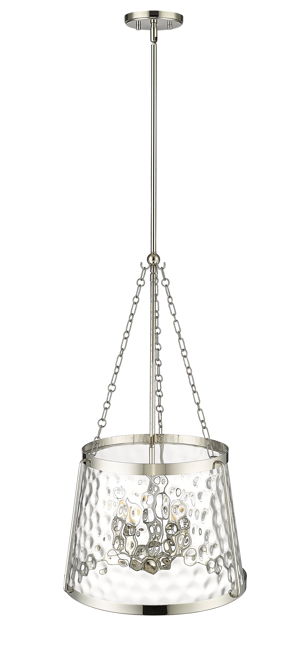 29.88'' Adabella Polished Nickel 5 Light Pendant