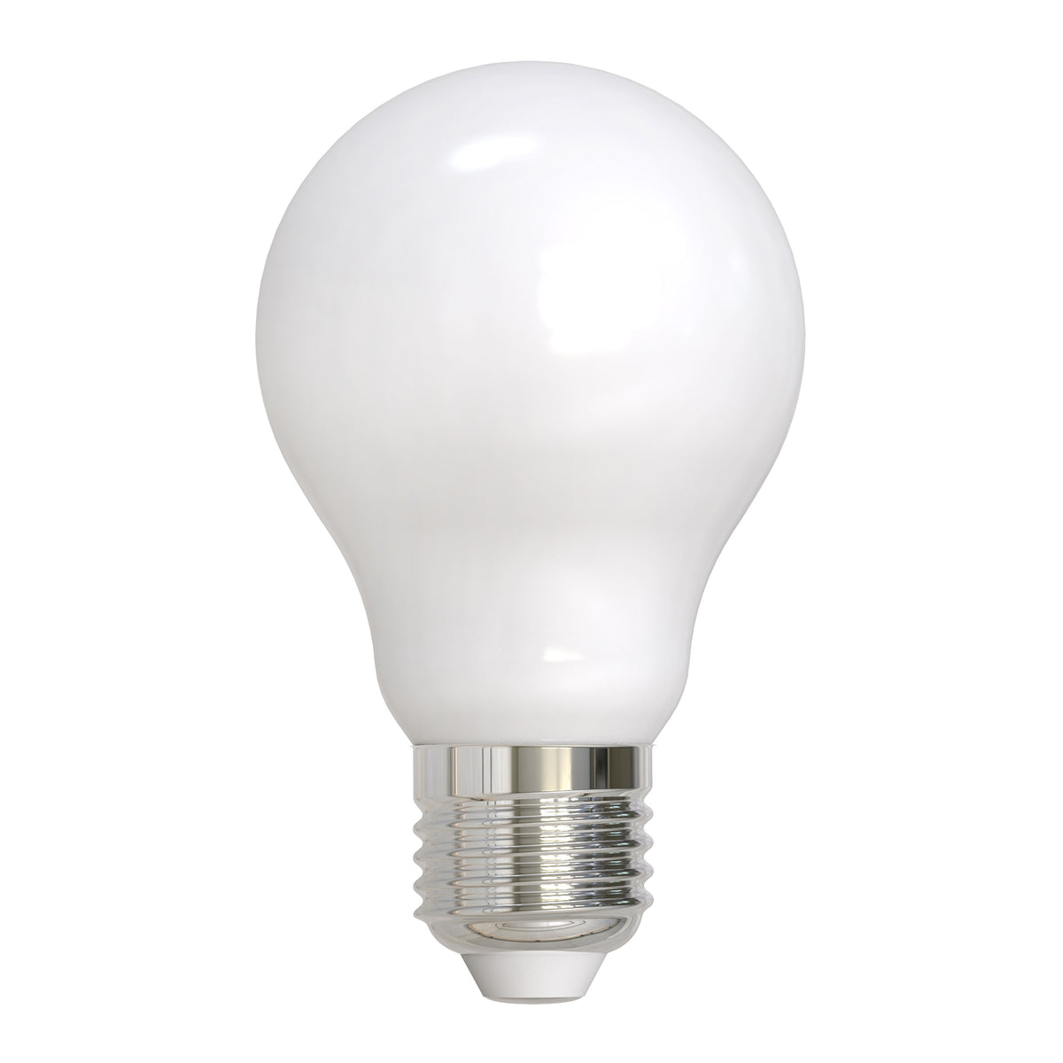 A15 7W Dimmable Milky Filament LED Light Bulb with E26 Base, 3000K, 800 Lumens, 4-Pack, 80 CRI