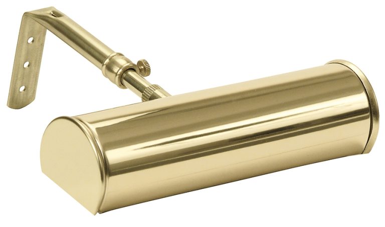 7-inch Advent Polished Brass Plug-In Picture Light