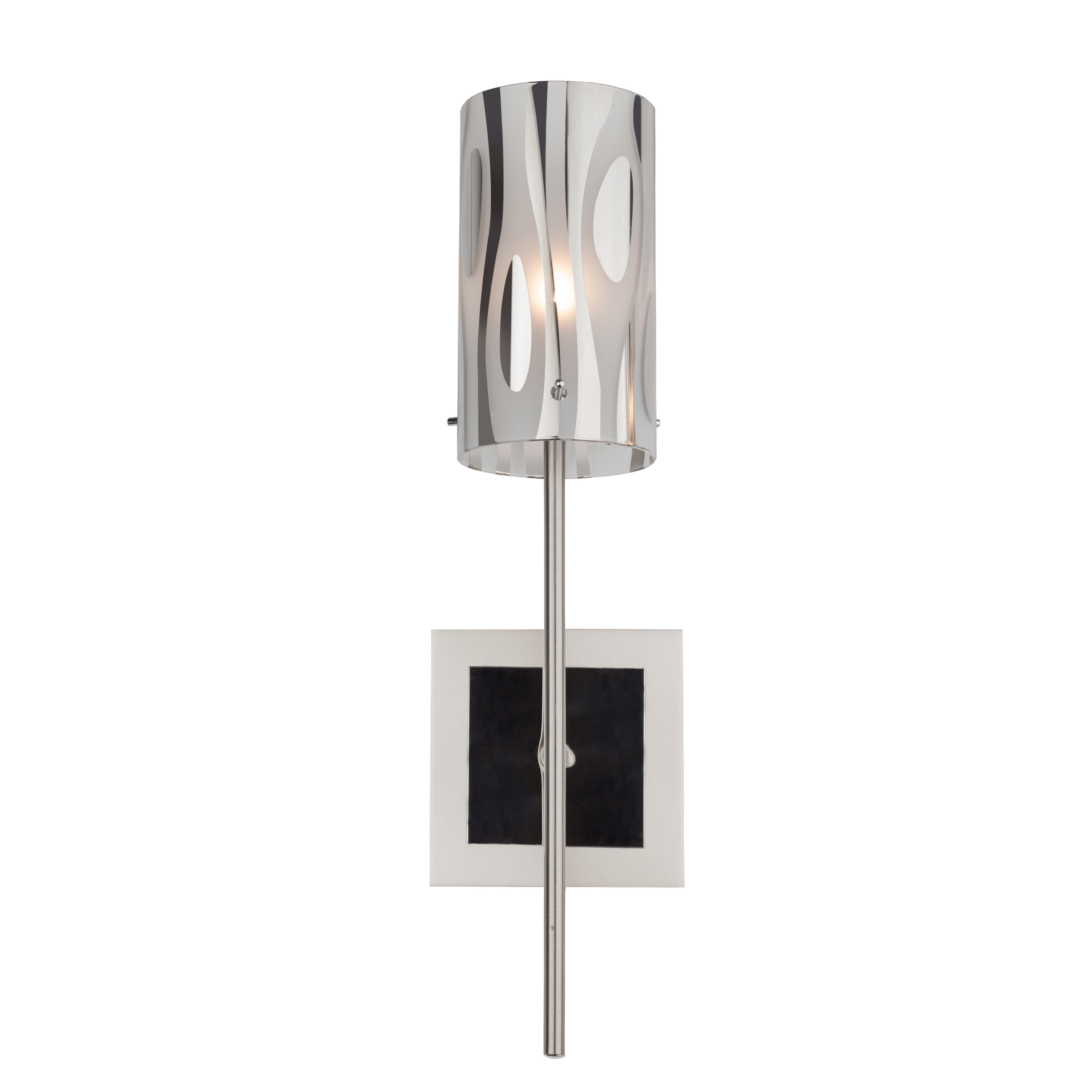 Chroman Empire 1 Light Chrome Wall Sconce