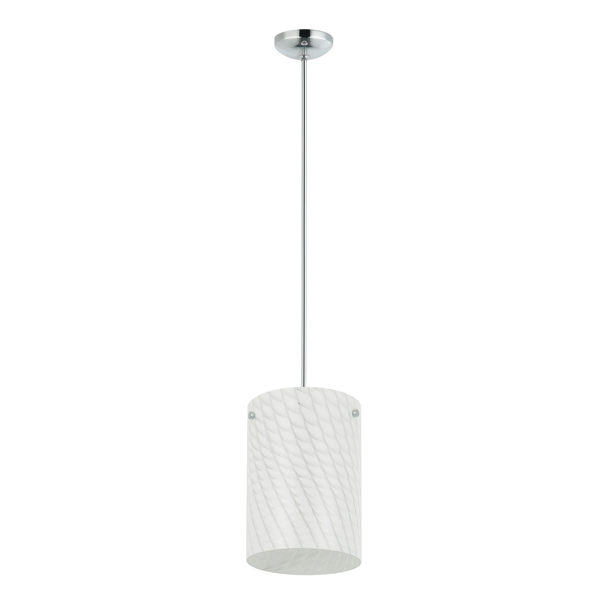 Swirled 1 Light Pendant