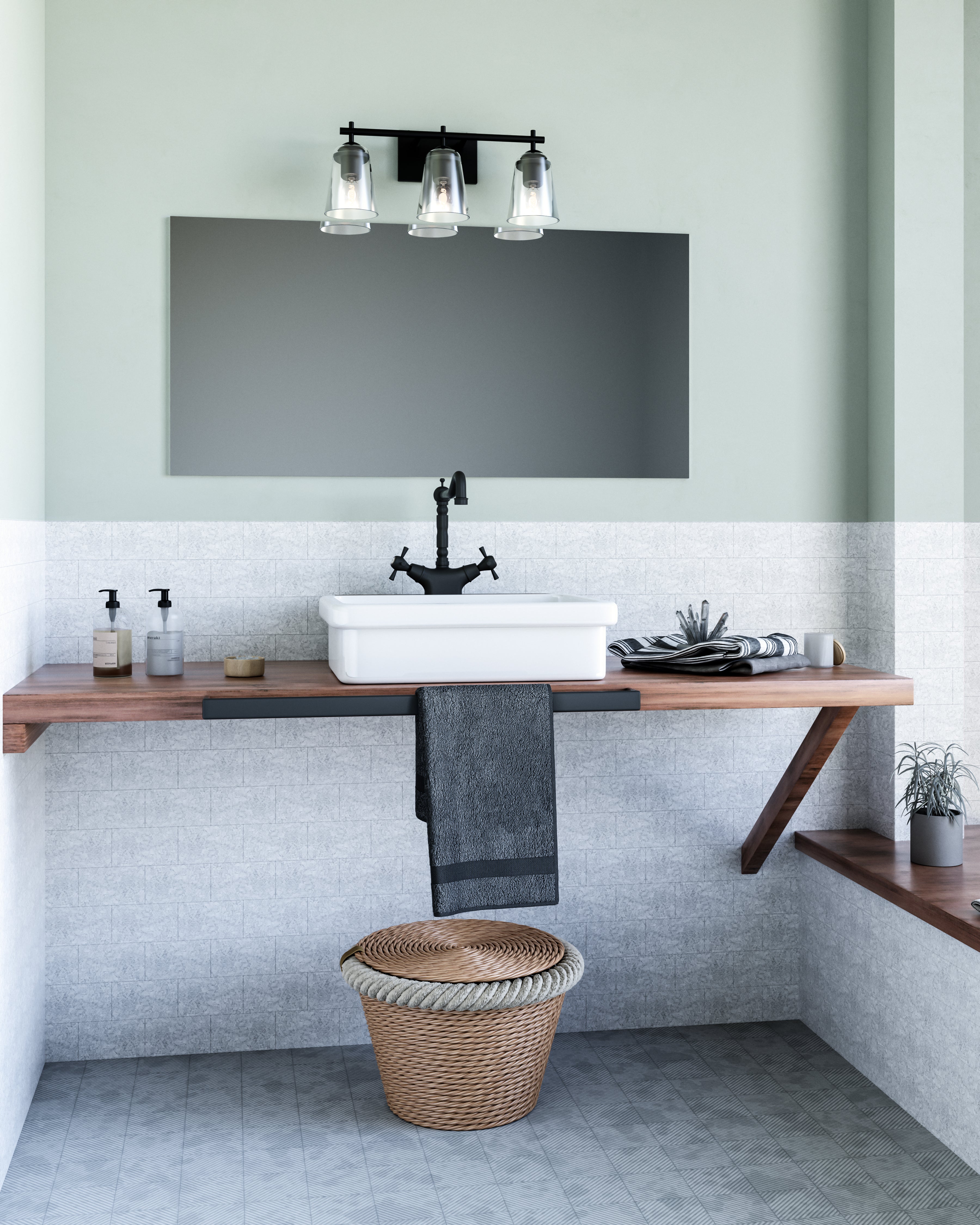 Addison 22-in Steel Vanity Light