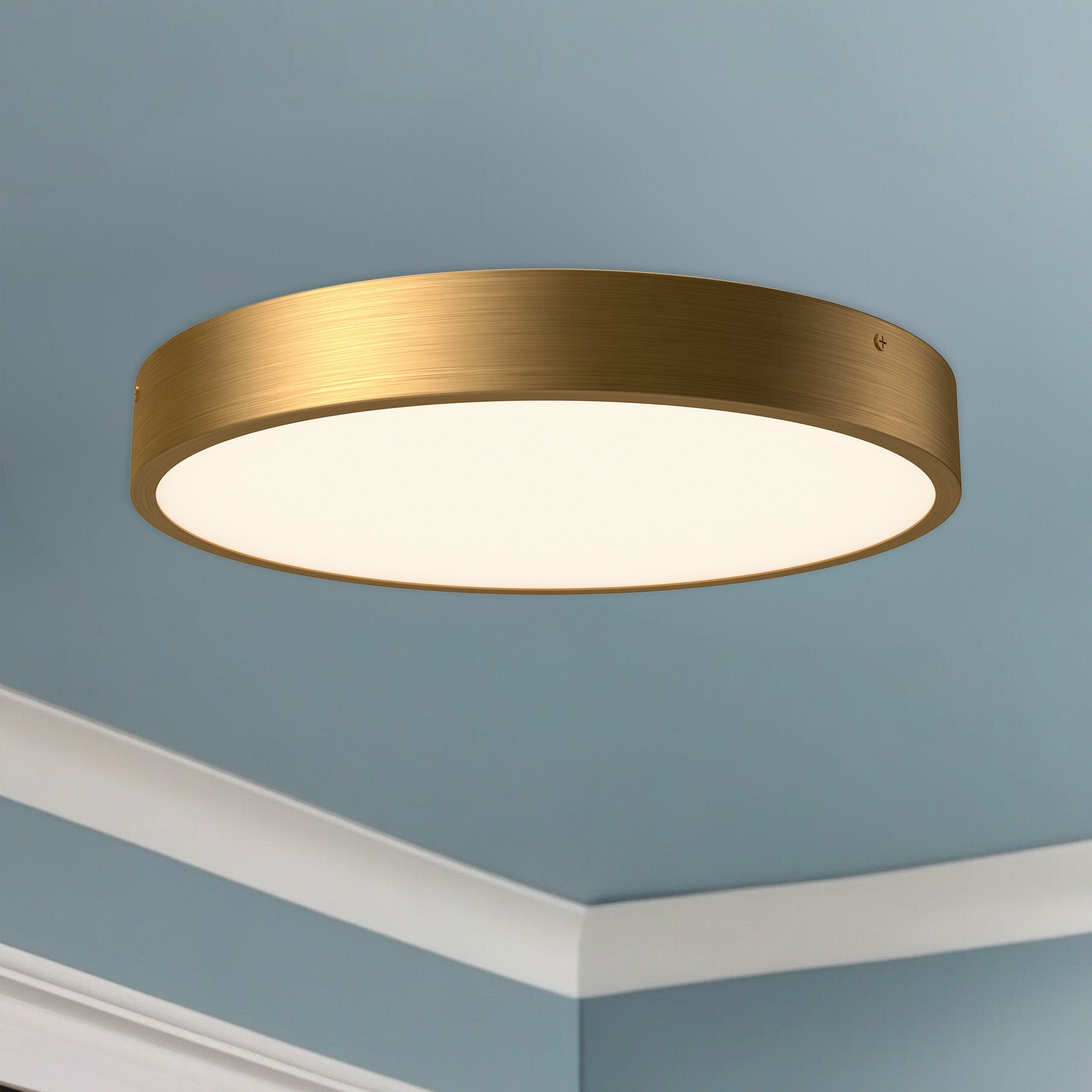 Adelaide 15-in Aluminum LED Flush Mount