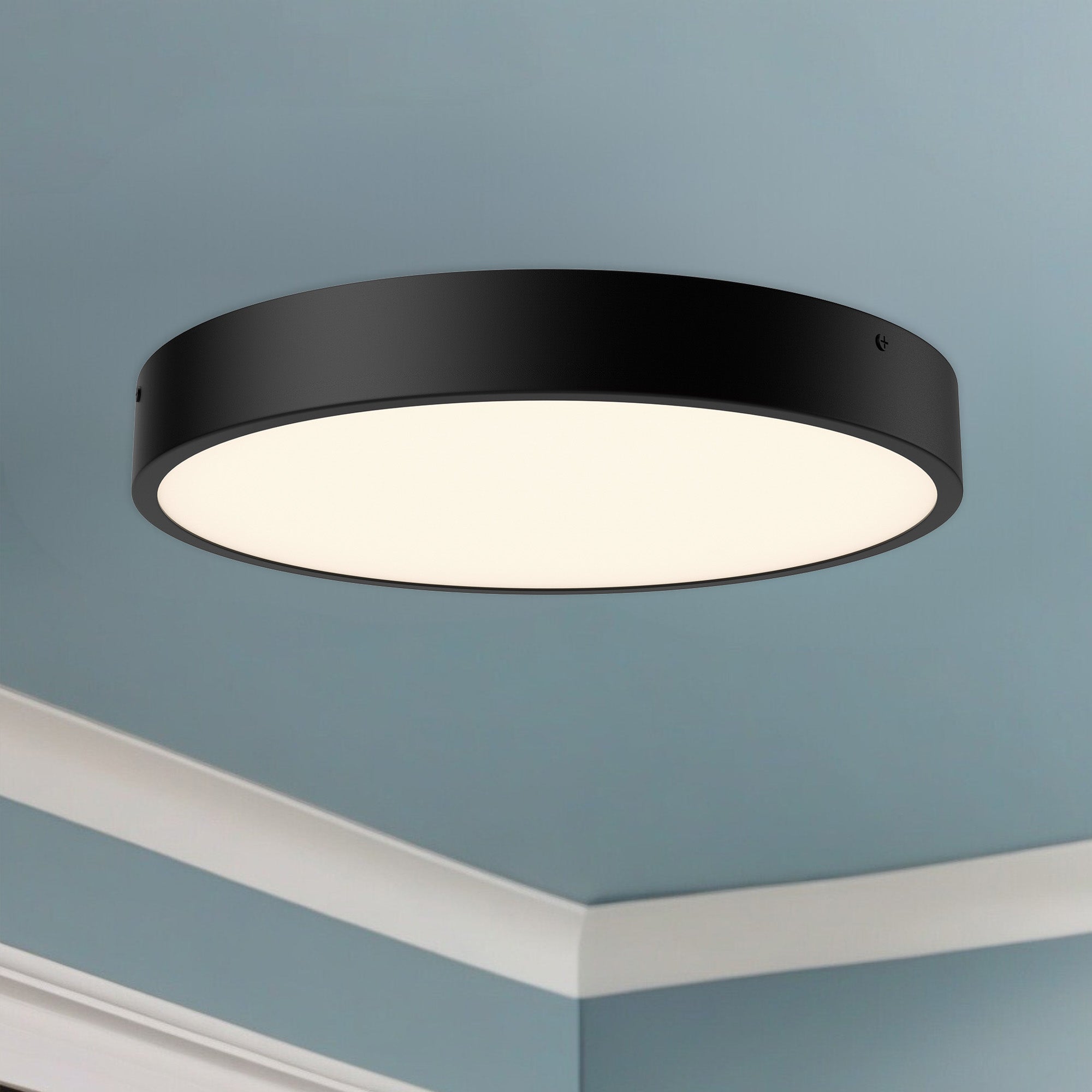 Adelaide 15-in Aluminum LED Flush Mount