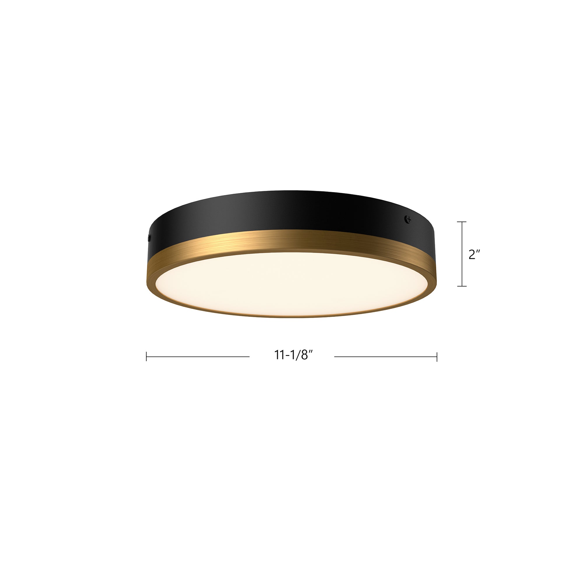 Adelaide 11-in Aluminum Flush Mount