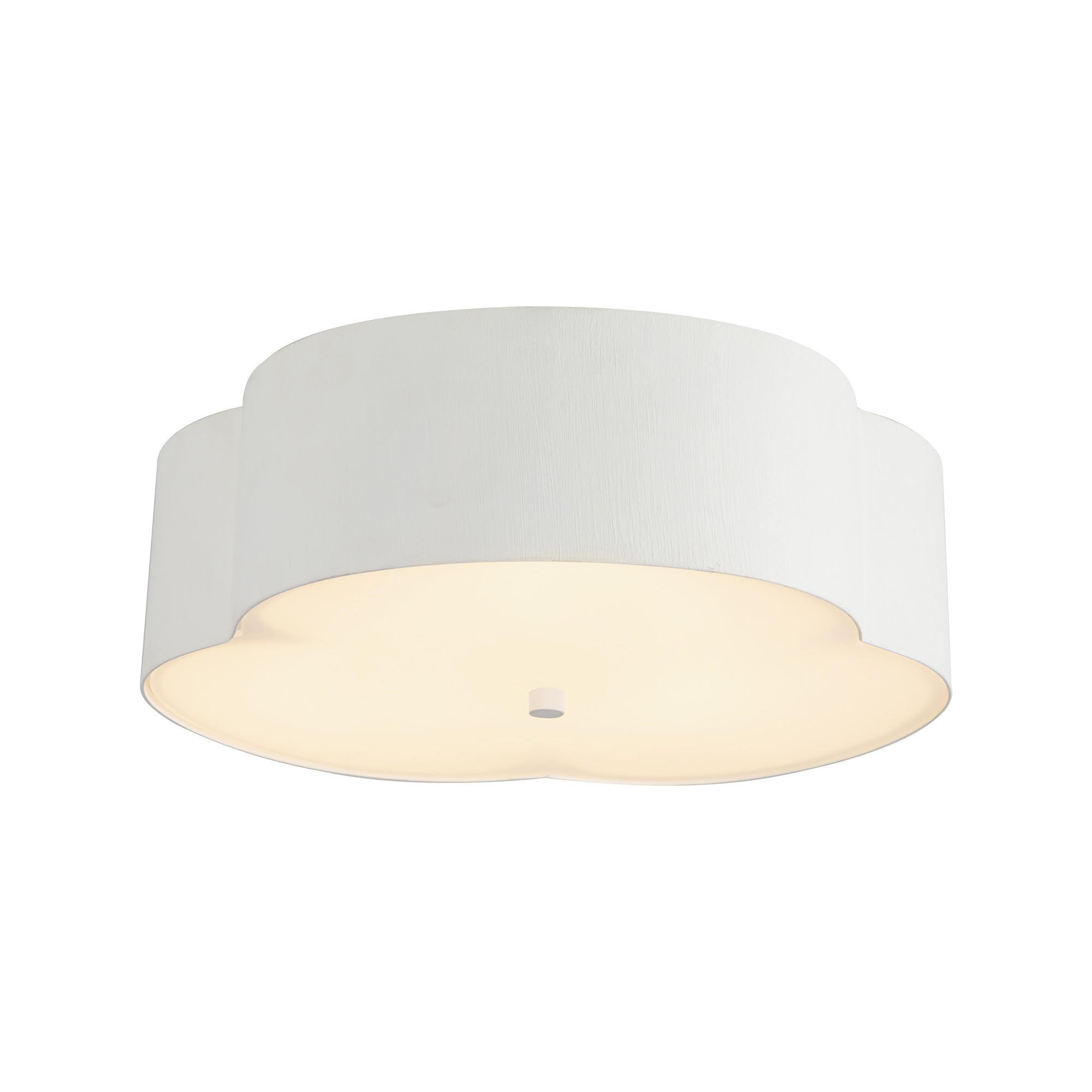 Adella 14-in Steel Flush Mount
