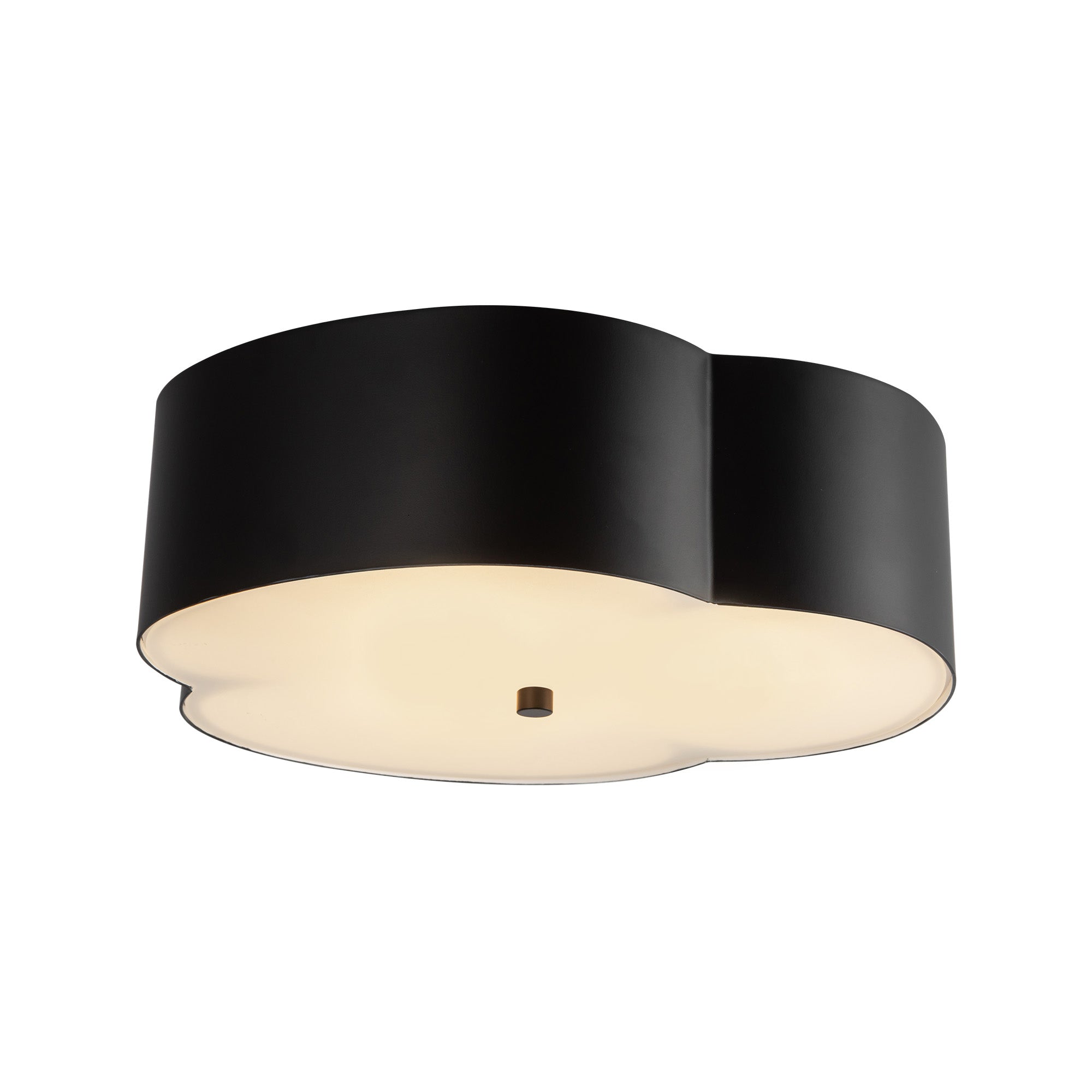 Adella 14-in Steel Flush Mount