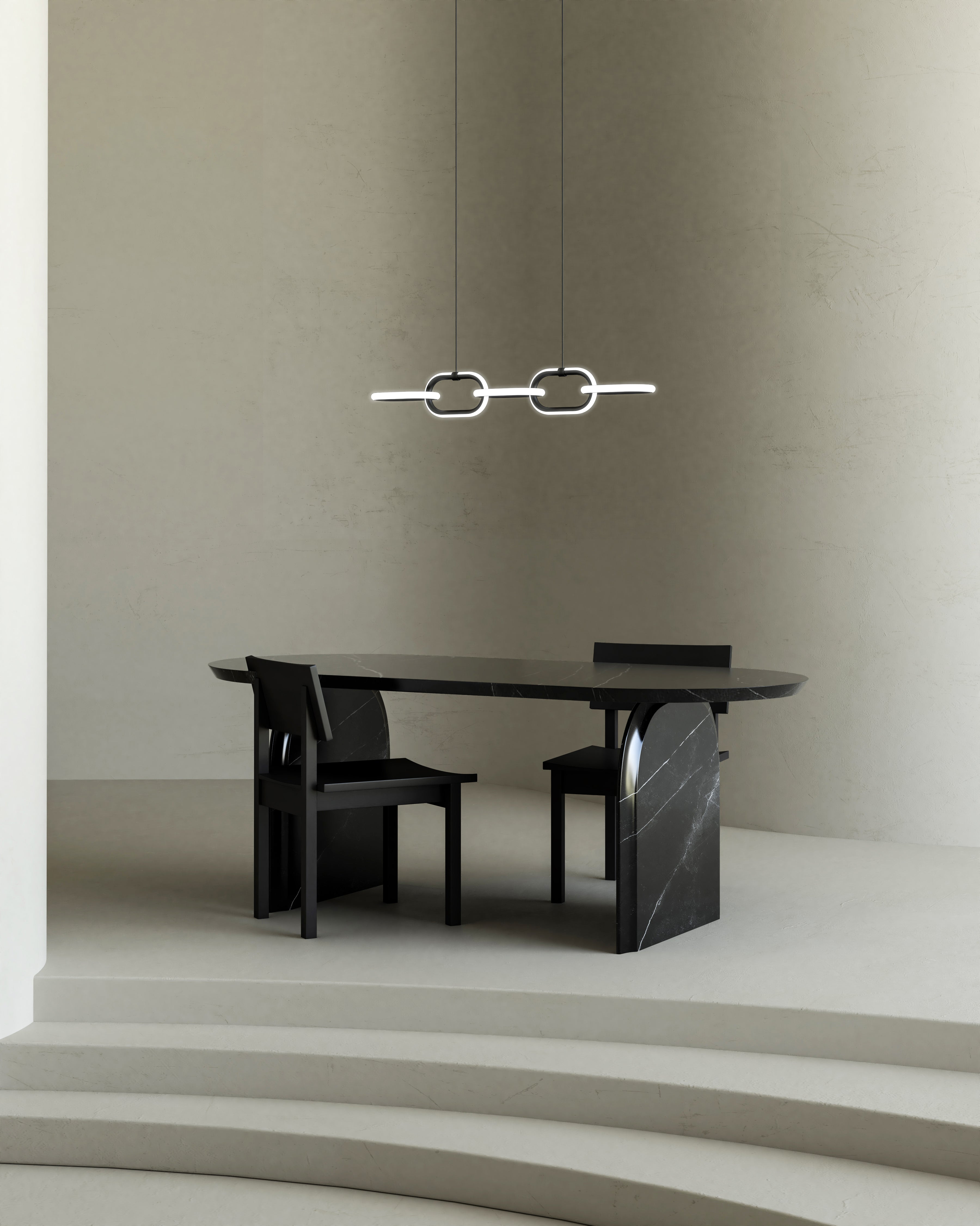 Airen 36-in Aluminum Linear Pendant