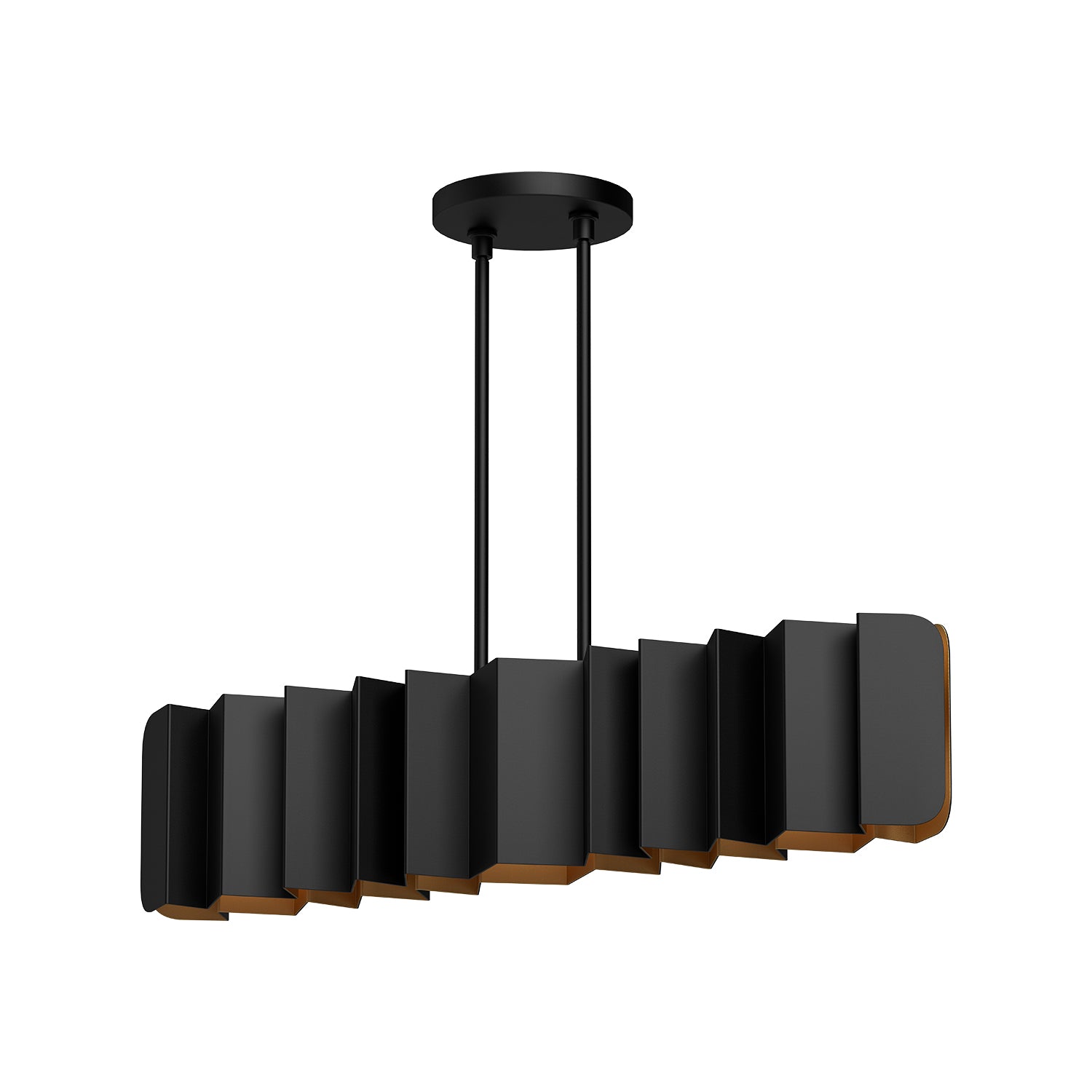 Akira 42-in Steel Linear Pendant