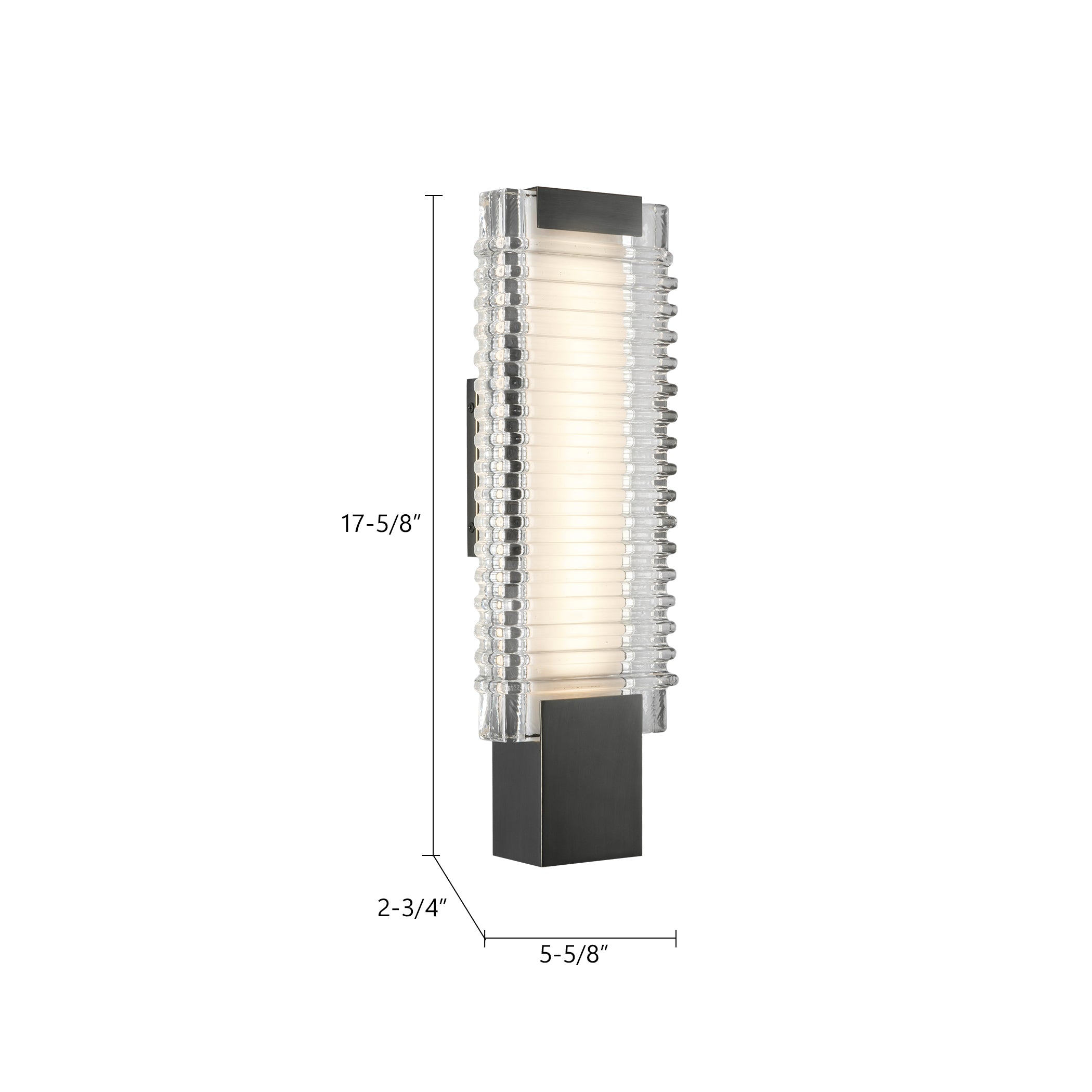 Alai 18-in Steel Vanity Light