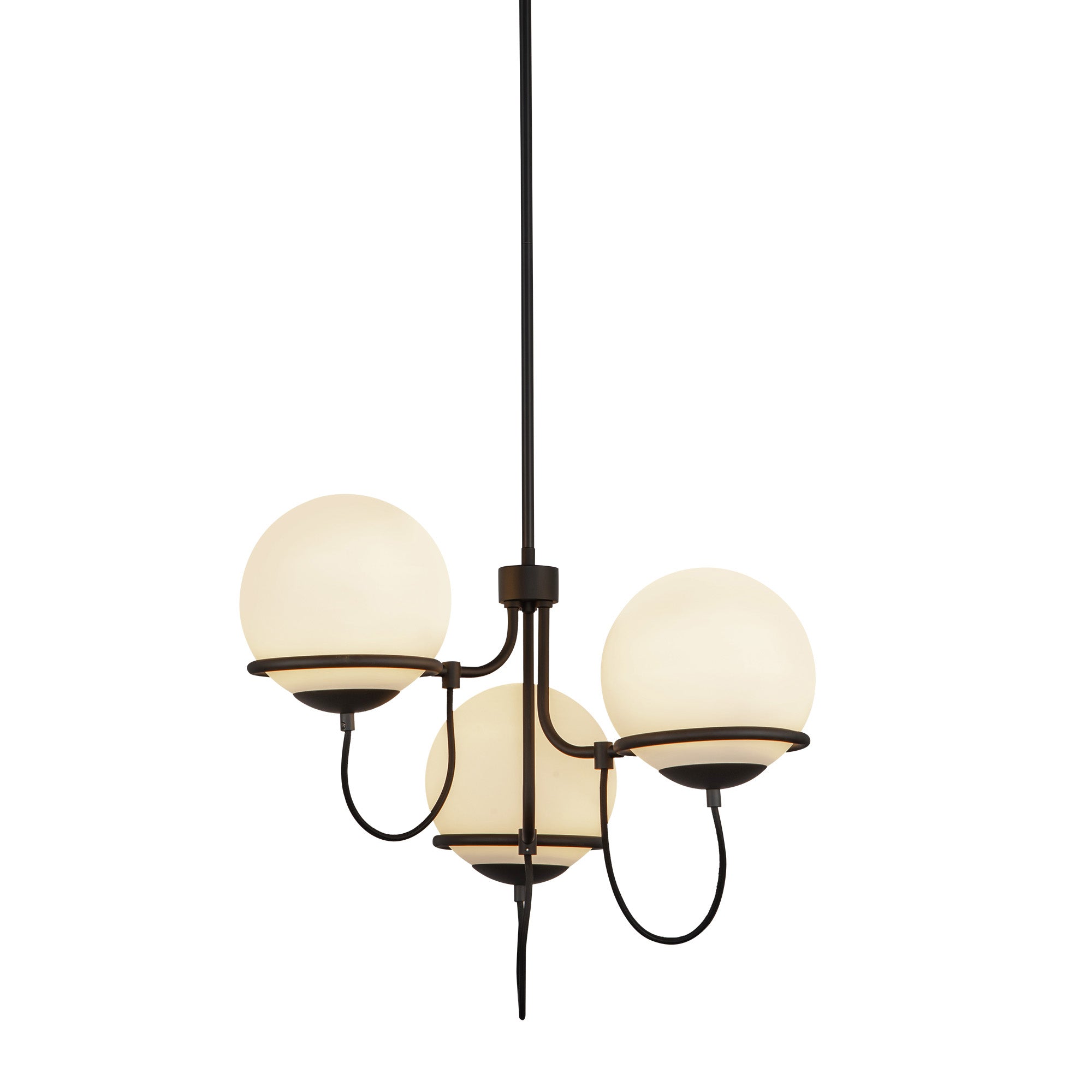 Alba 23-in Steel Chandelier