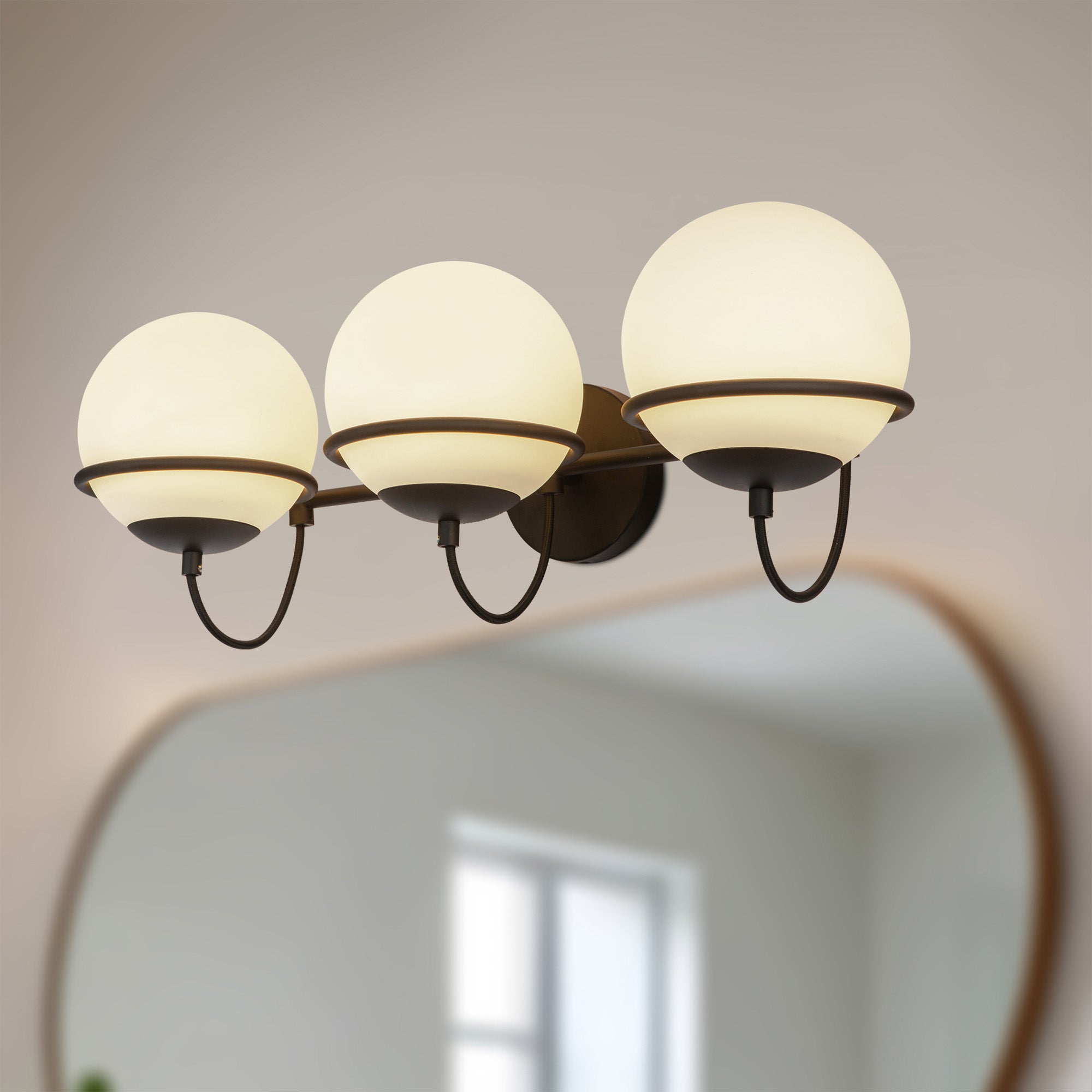 Alba 24-in Steel Vanity Light