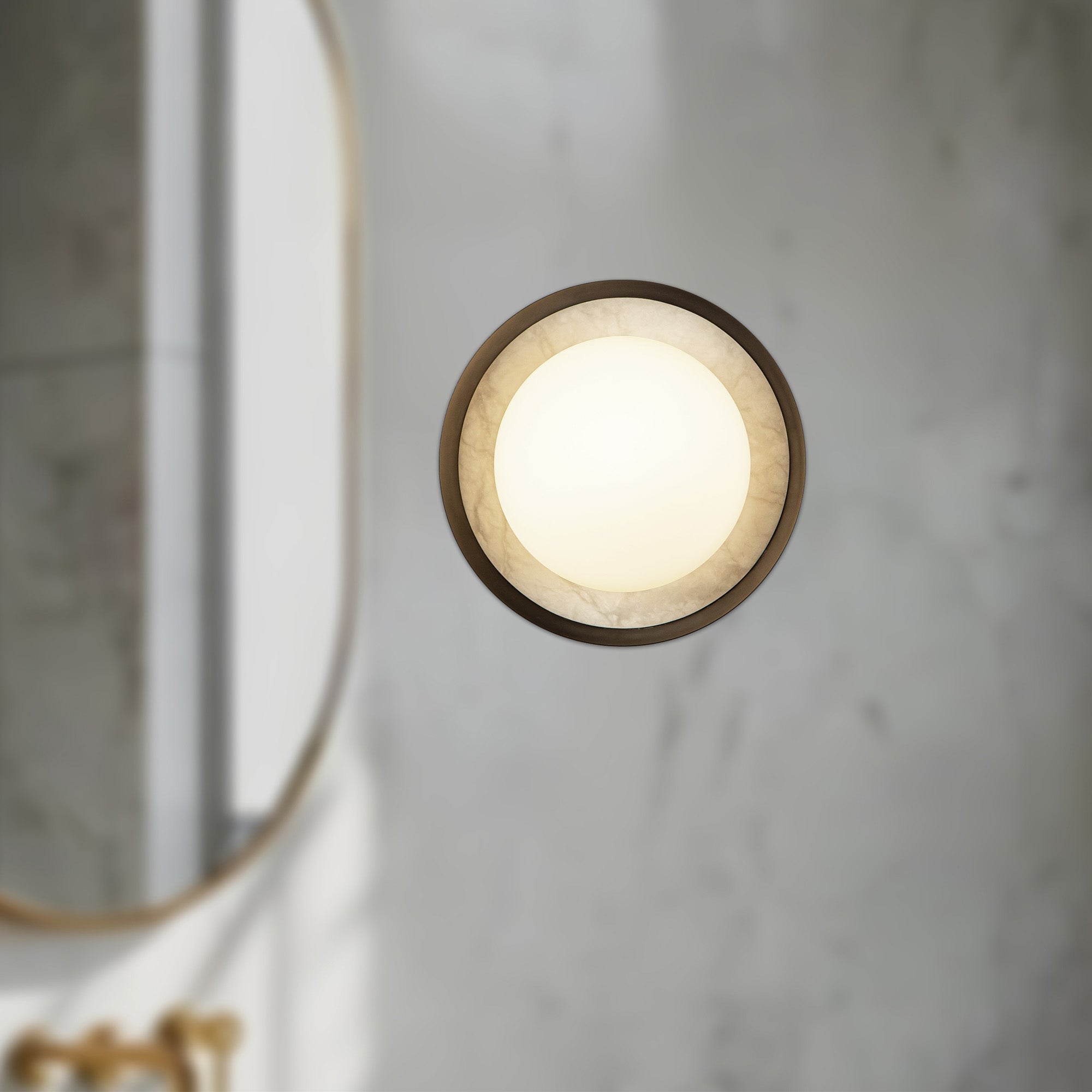 Alonso 8-in Steel Vanity Light