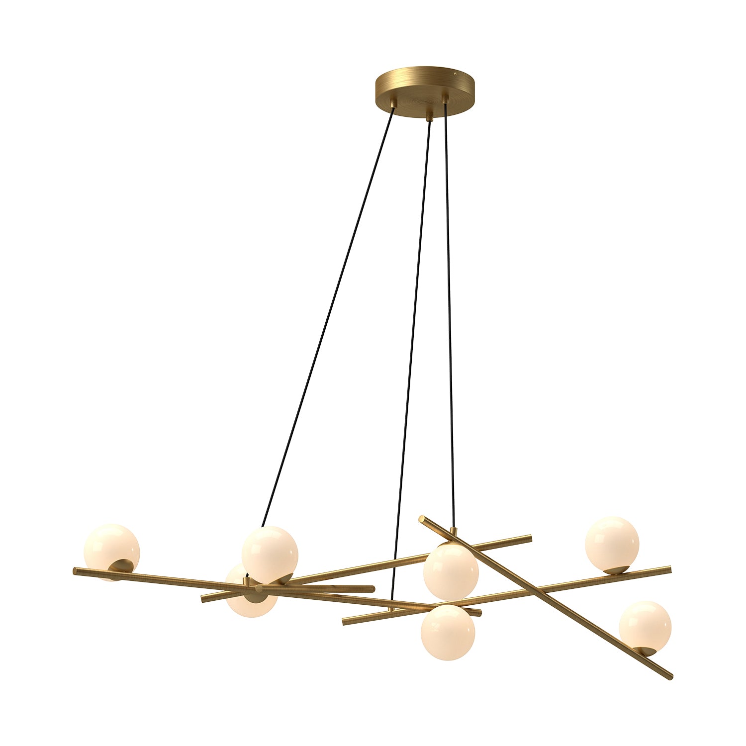 Amara 54-in Steel Chandelier