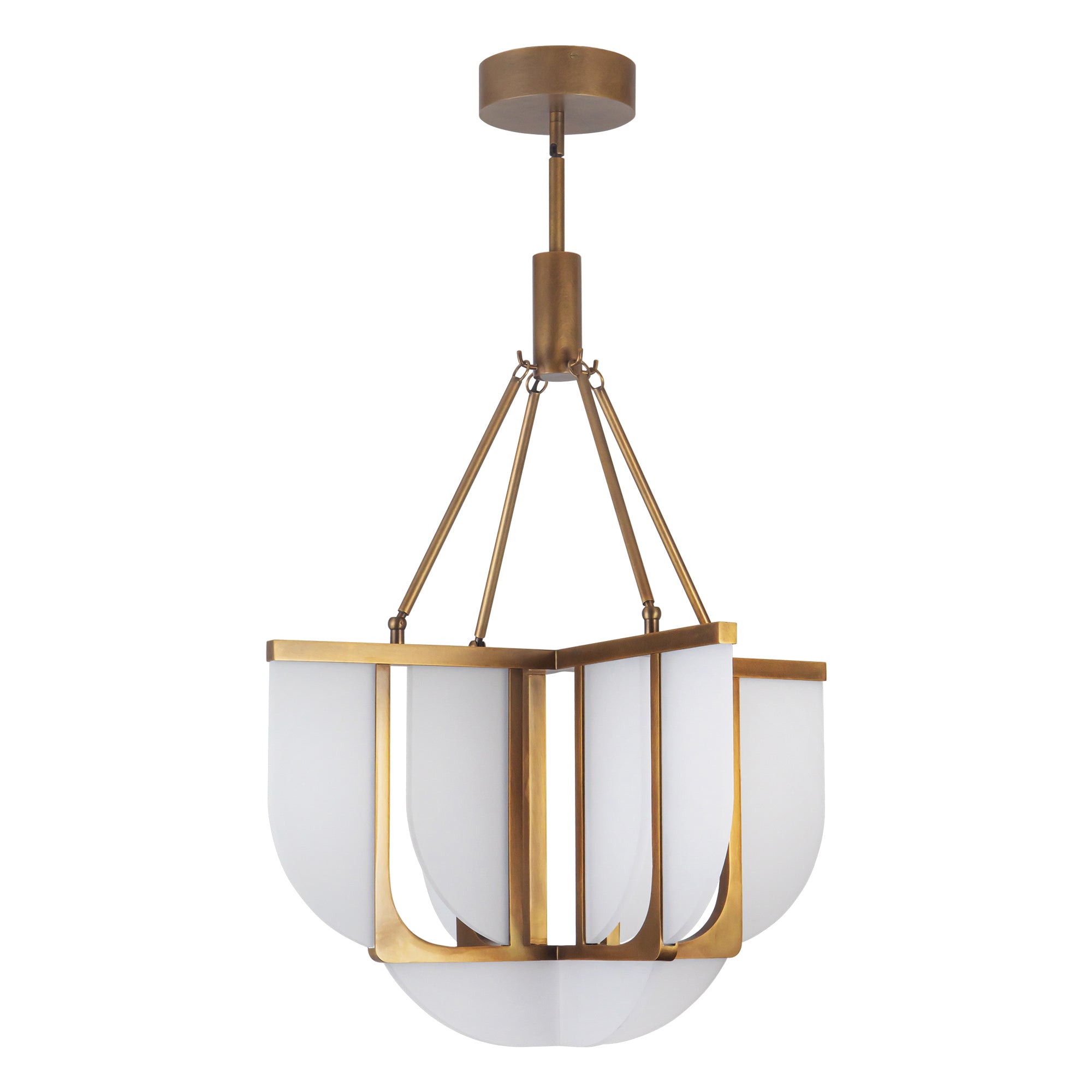 Anders 24-in Steel Chandelier
