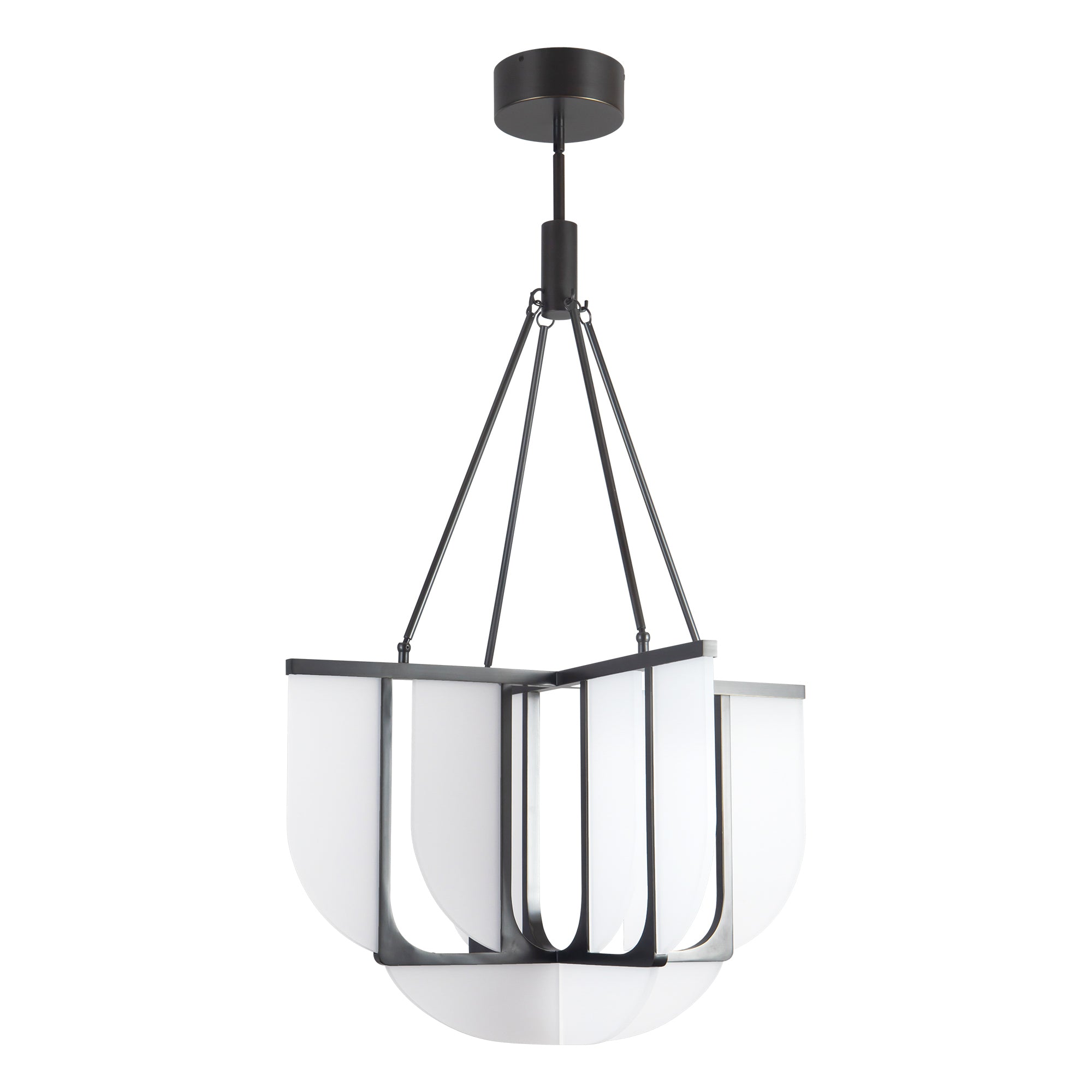 Anders 29-in Steel Chandelier