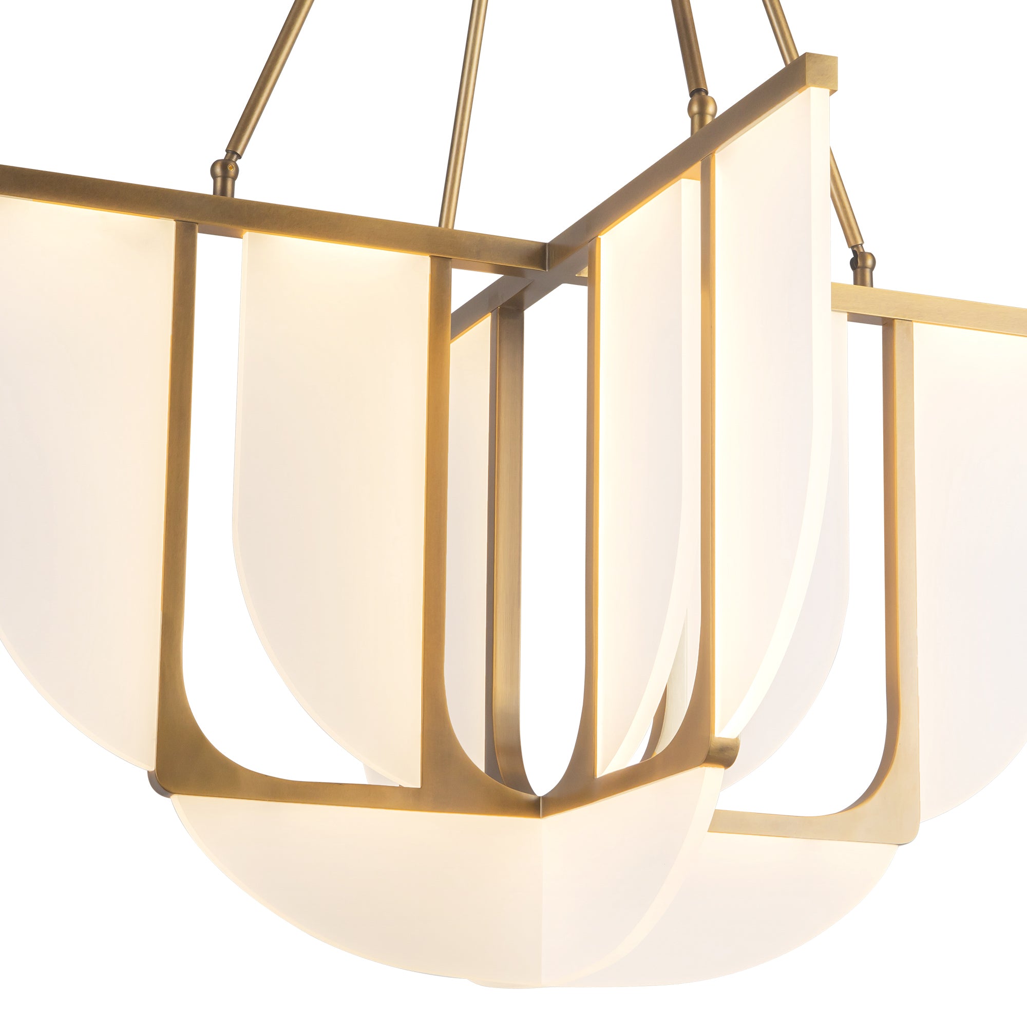 Anders 29-in Steel Chandelier