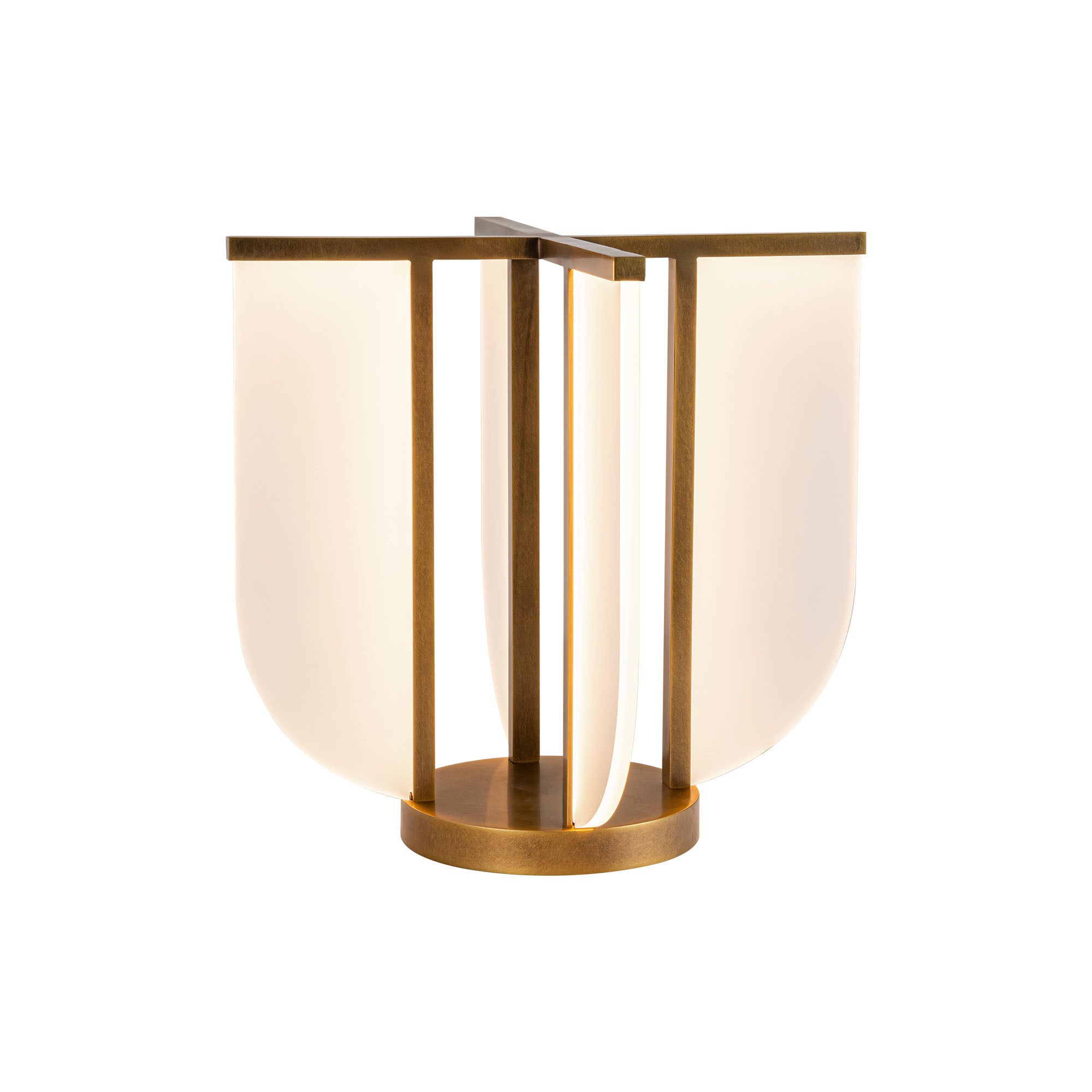 Anders 15-in Brass Table Lamp