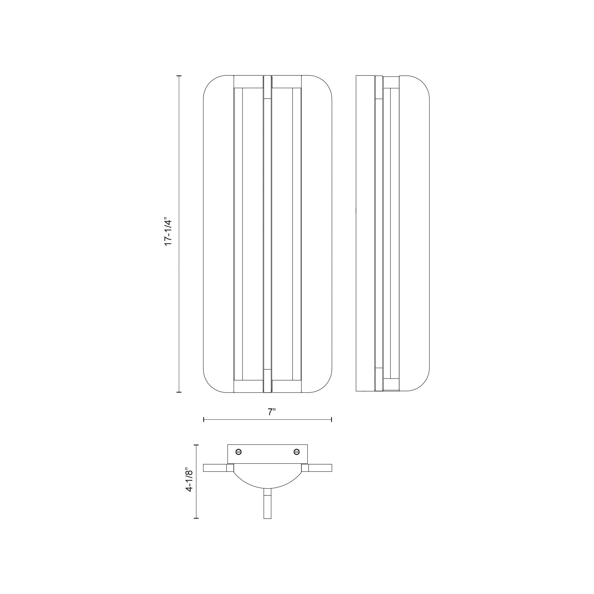 Anders 17-in Steel Vanity Light