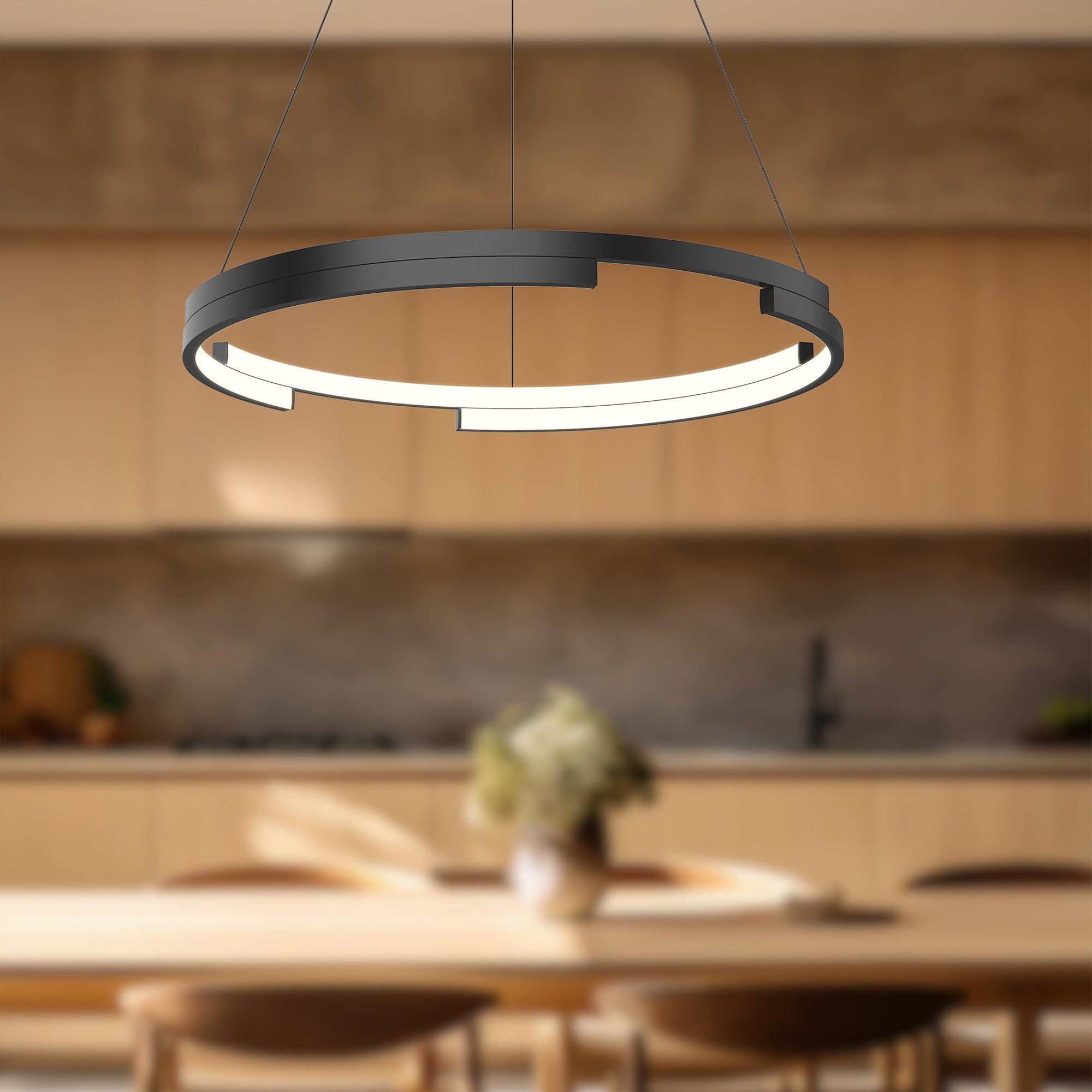 Anello Minor 24-in Aluminum Pendant